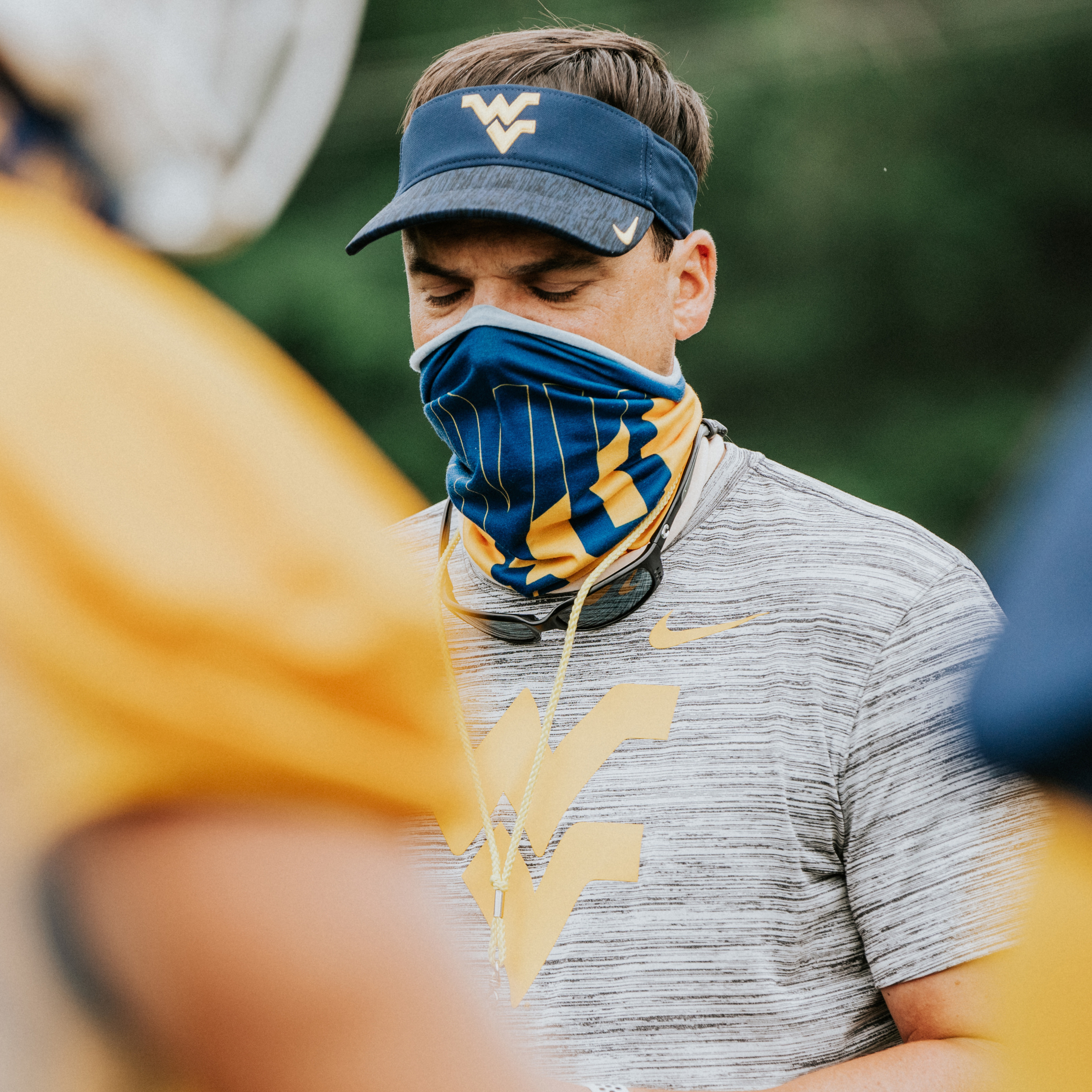 West Virginia coach Neal Brown Day #2 Training Camp Update