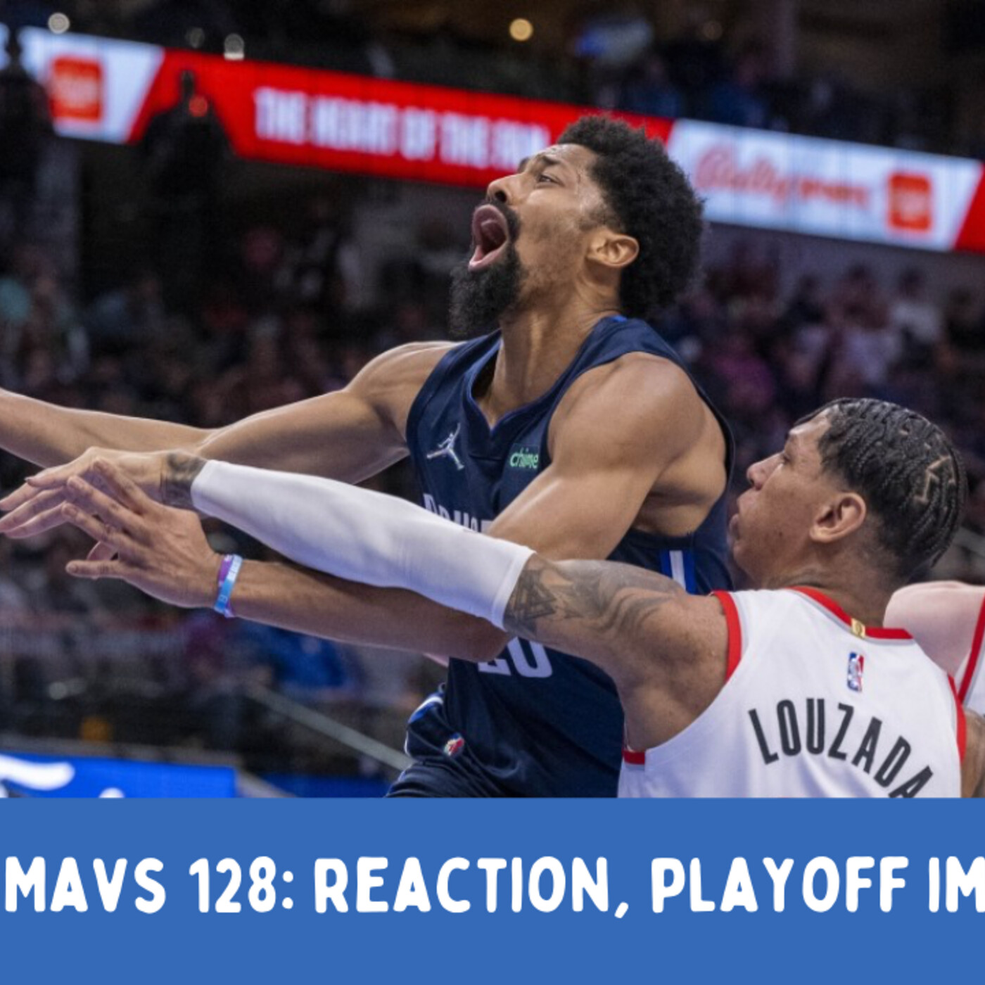 Trailblazers 78 Mavericks 128: Reaction, NBA Playoff Implications episode artwork