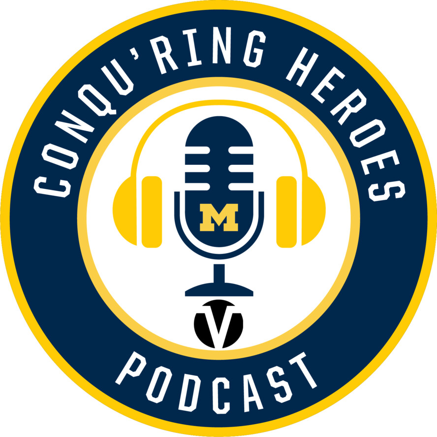 ConqHeroes-Ep.41-Blankenburg b.mp4, Nick Blankenburg joins Jon Jansen on  Conqu'ring Heroes podcast to talk about his experience being captain of  an NHL Draft laden Michigan Hockey team, By Michigan Hockey