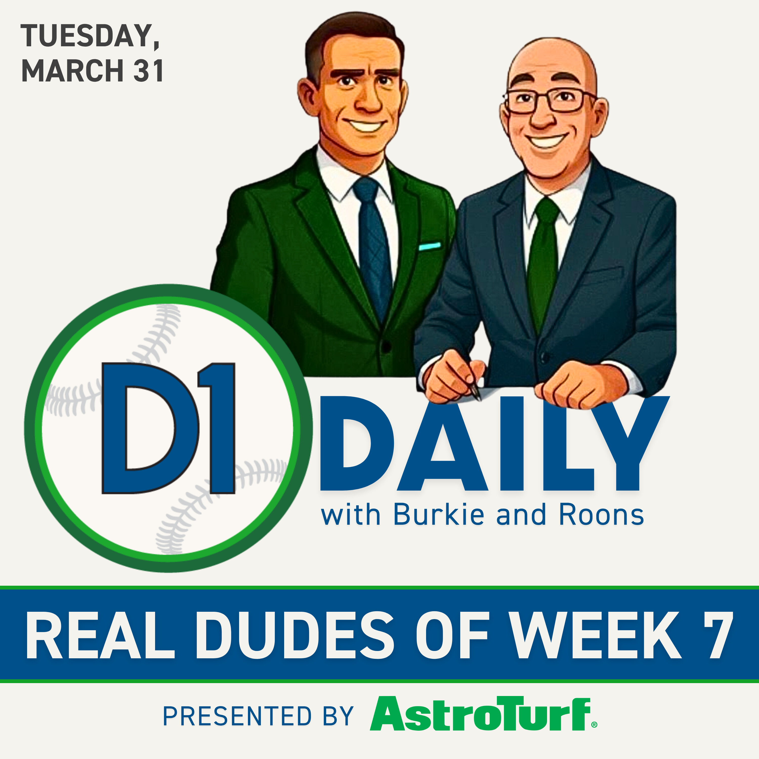 Real Dudes of Week 7 [D1 Daily]