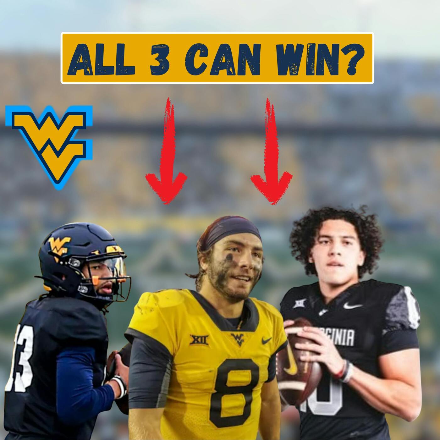 Three Quarterbacks Ready to Lead West Virginia in 2025? episode artwork