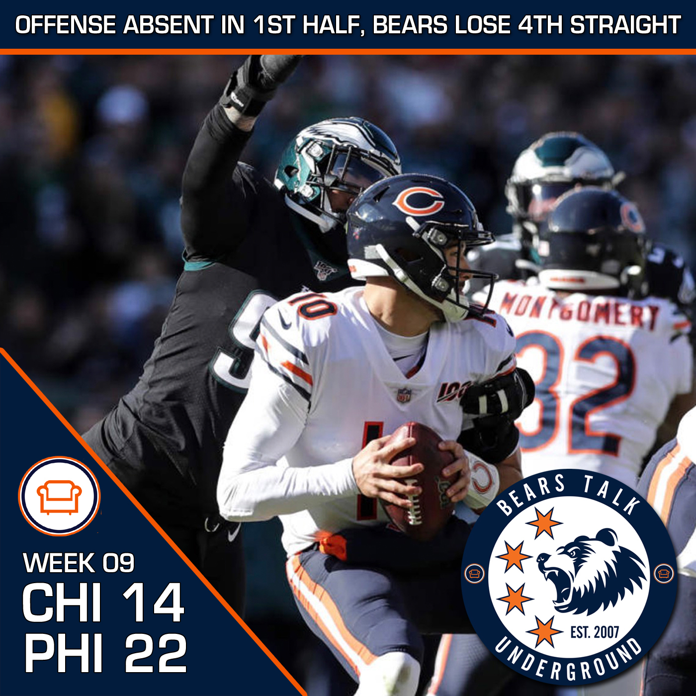 Week Nine Review - Offense Reaches New Low, Bears Lose Again episode artwork