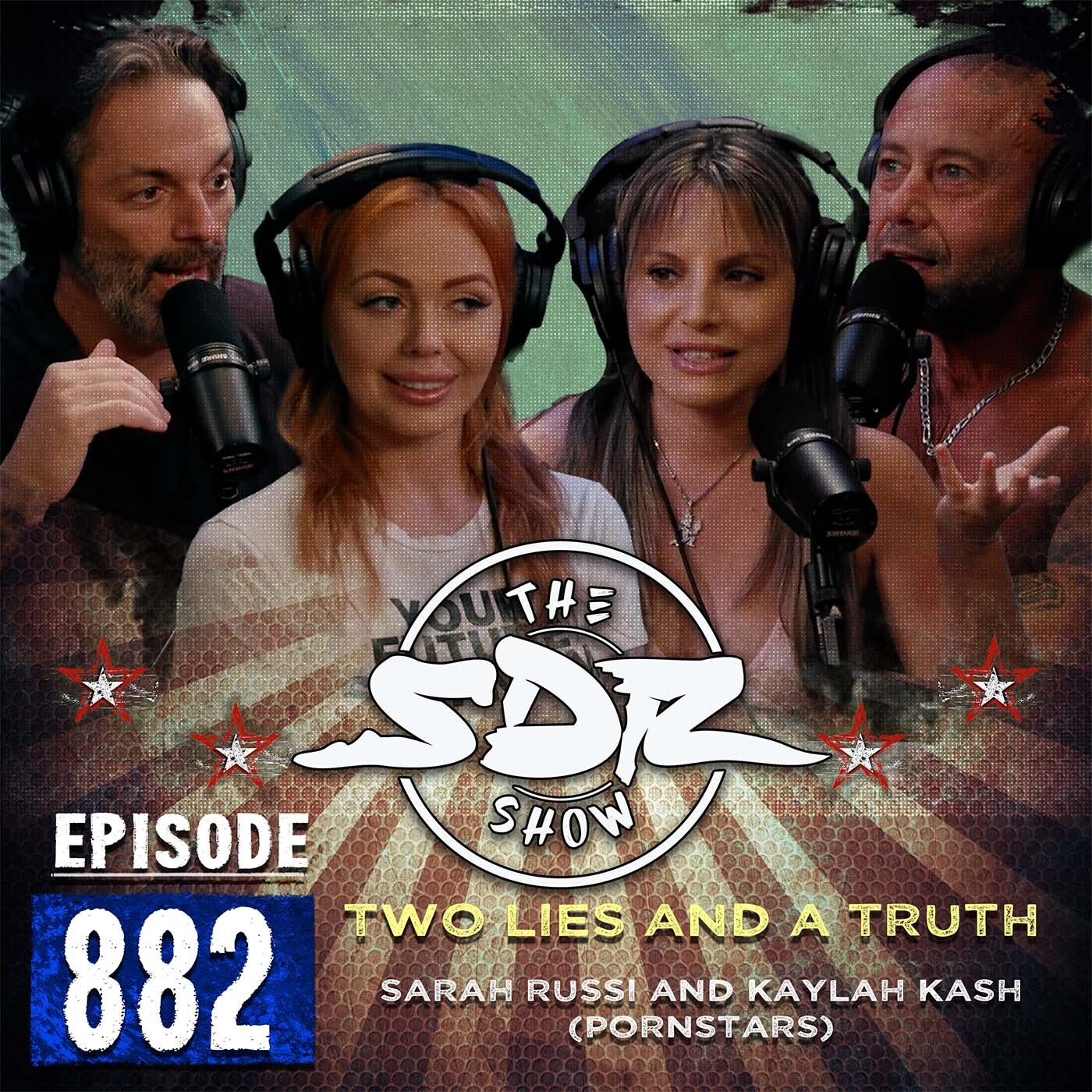 Sarah Russi and Kaylah Kash (Pornstars) - Two Lies And A Truth