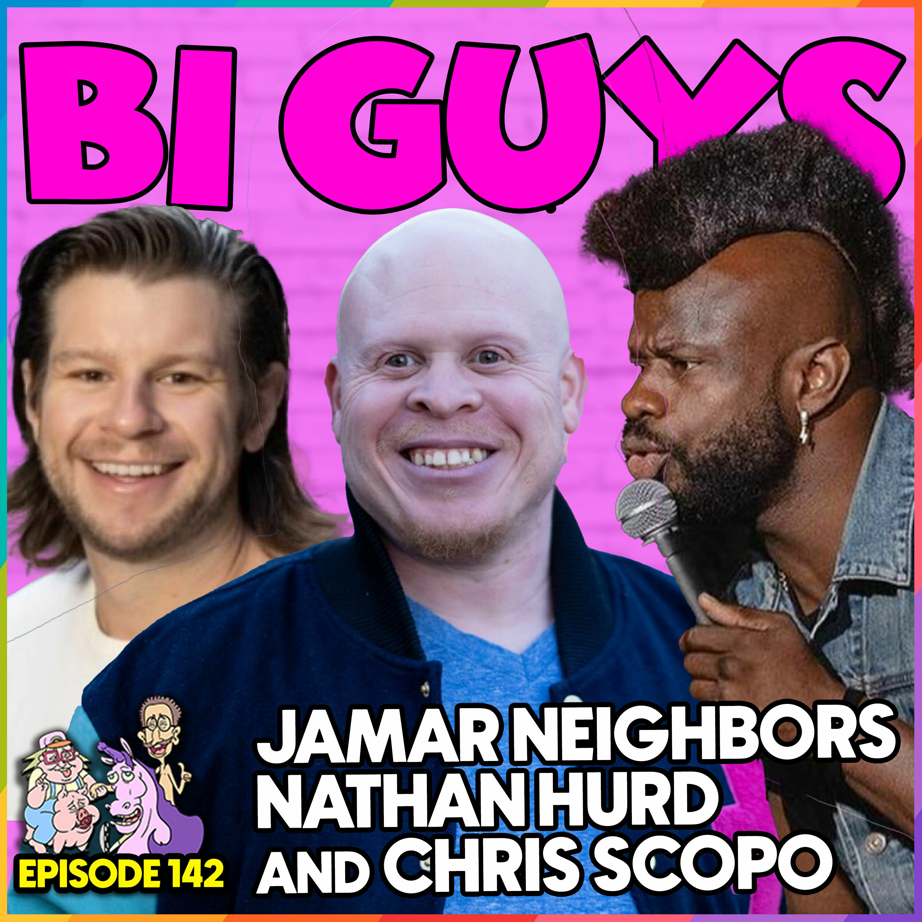 Episode 142 - Asian Blue Butt - Jamar Neighbors, Nathan Hurd, & Chris Scopo