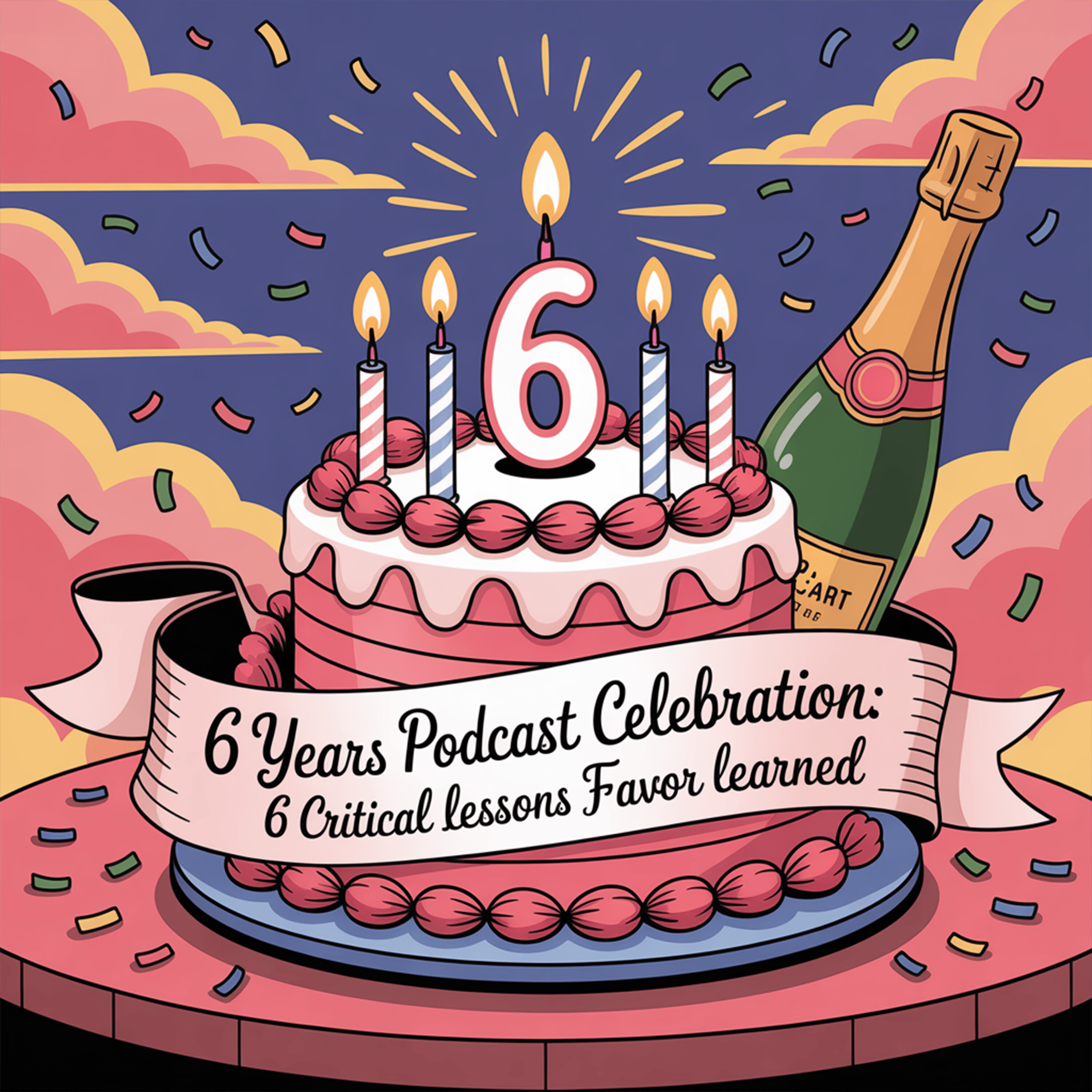 We Don't PLAY Podcast 🥳 Turns 6 Years Today: What 6 Critical Lessons Did Favour Obasi-Ike Learn? (Podcast 💎 Wisdom)