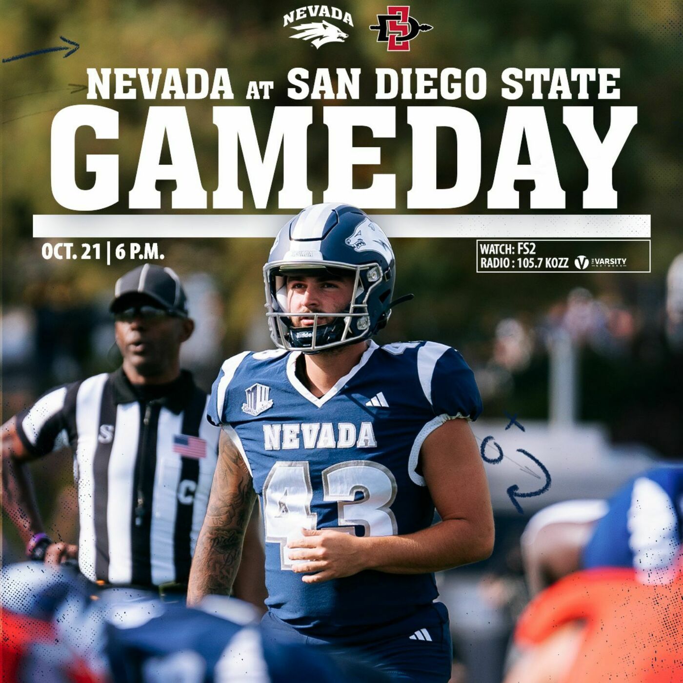 Nevada Football at San Diego State: John Ramey's Scene-Setter episode artwork
