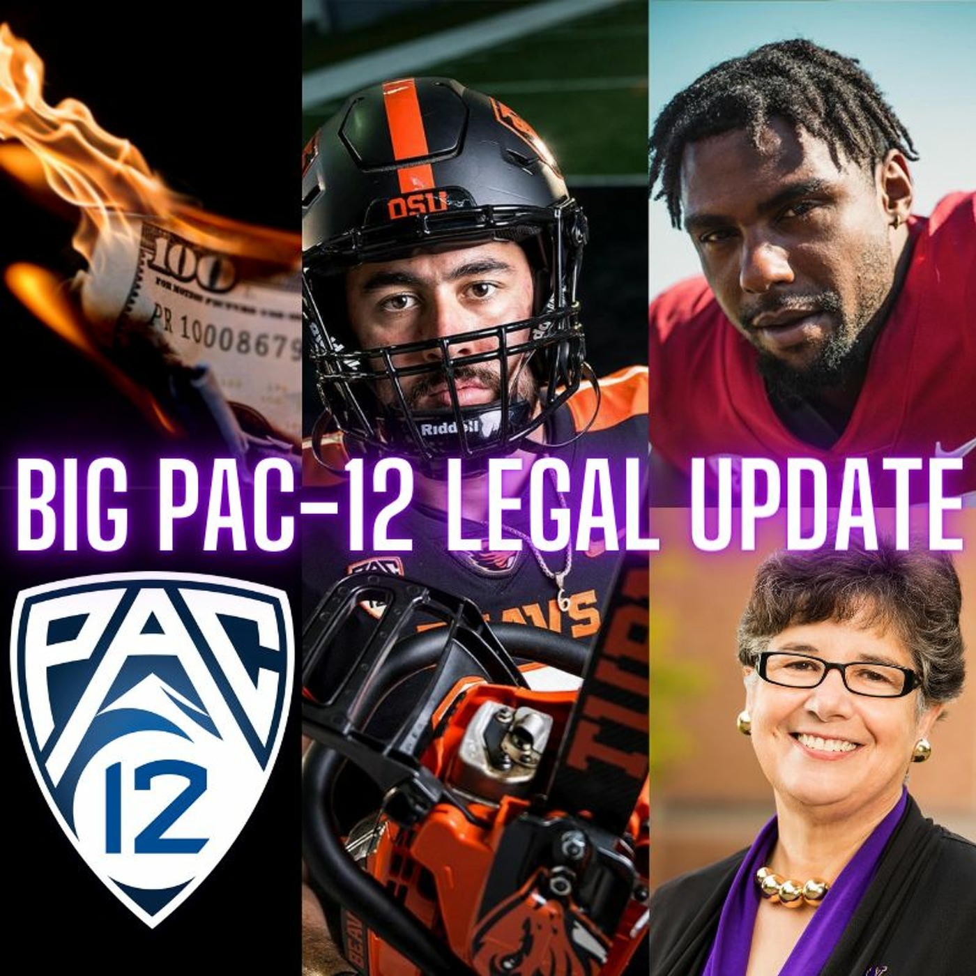 The Monty Show LIVE: BIG PAC 12 Legal Update! episode artwork