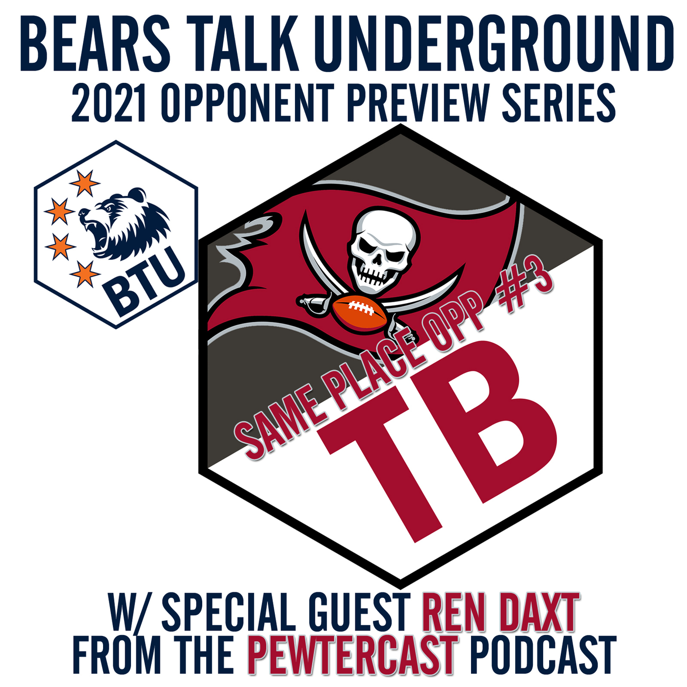 2021 Opponent Preview #3 - Tampa Bay Buccaneers w/Ren Daxt of The Pewtercast episode artwork