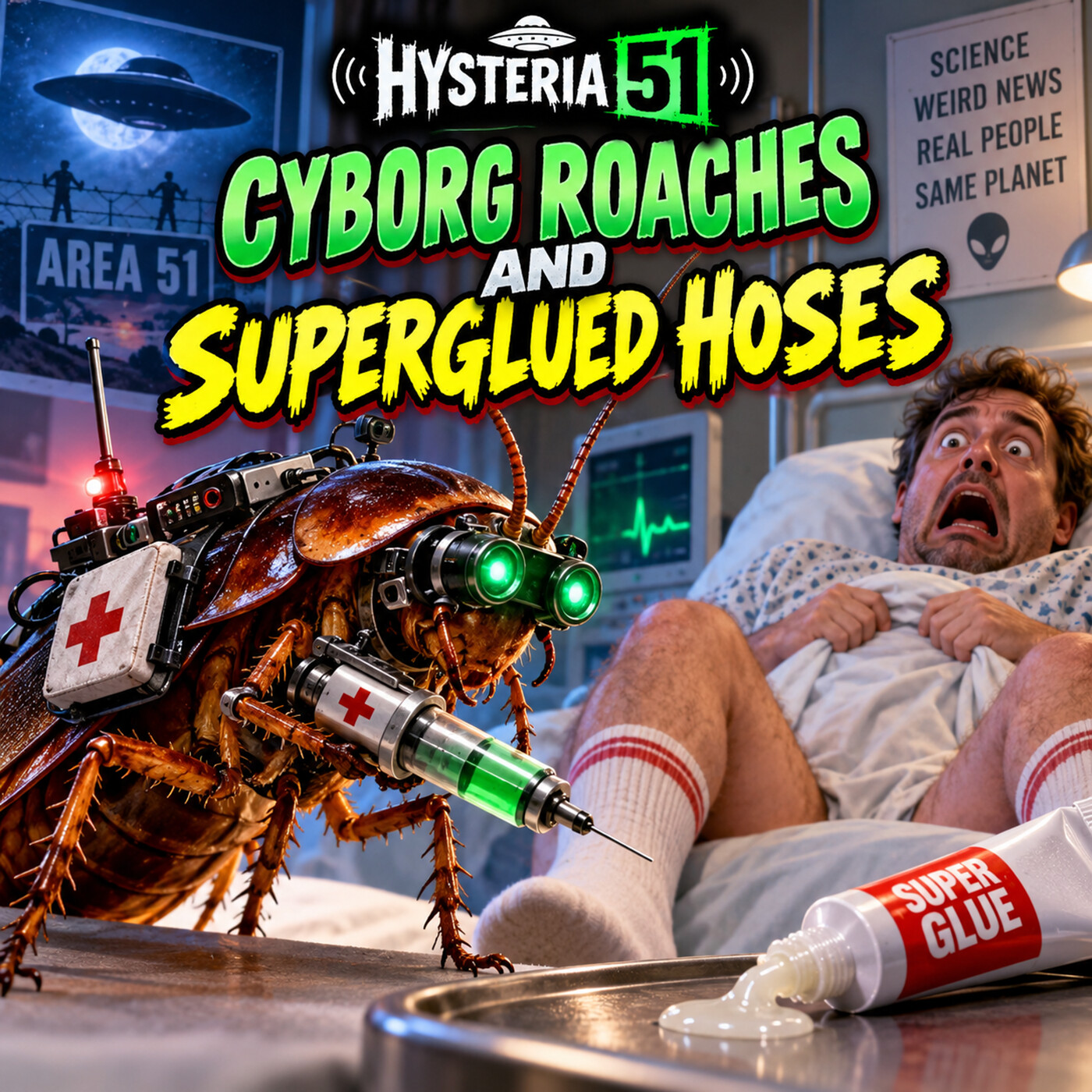 Cyborg Roaches and Superglued Hoses | 524