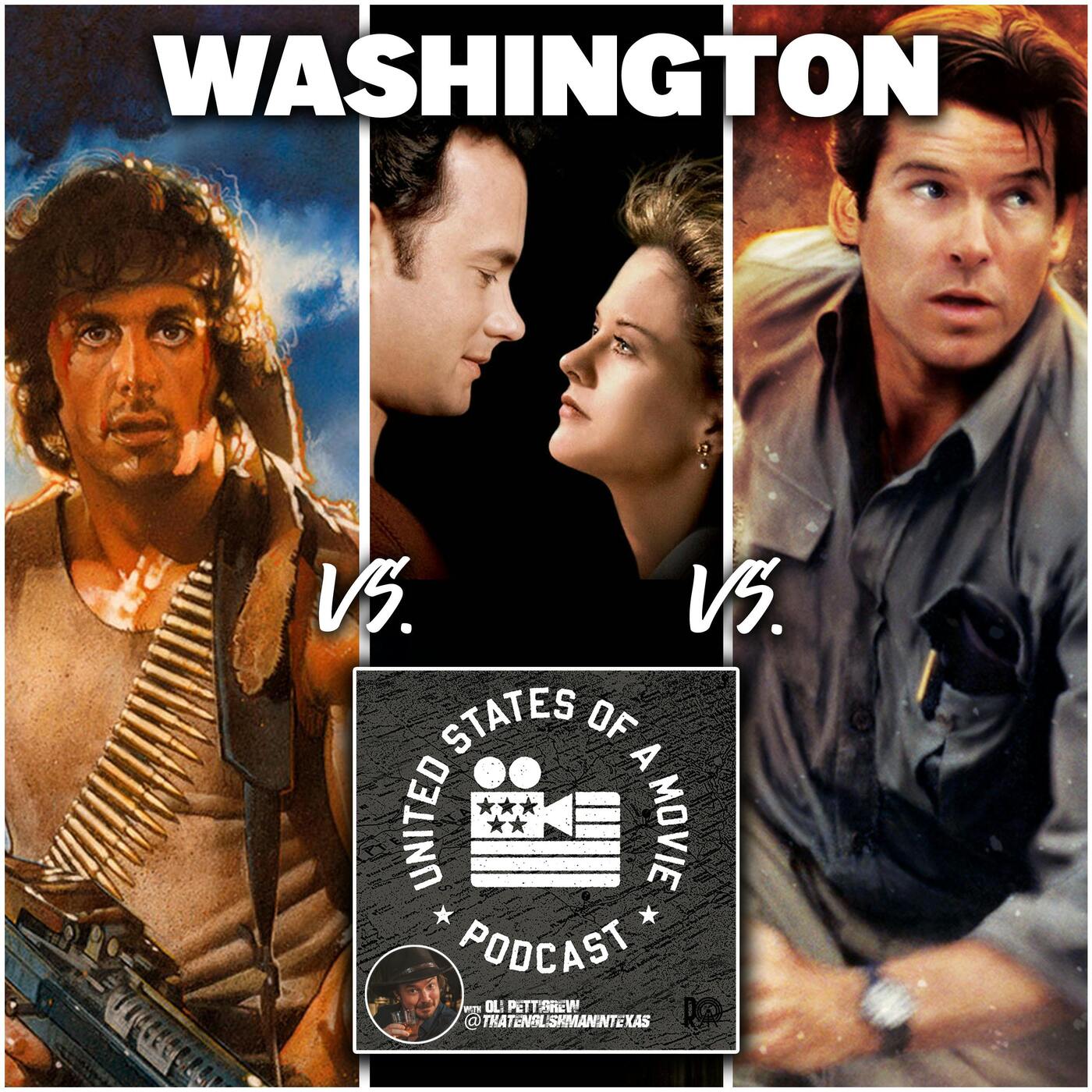 Washington:- Sleepless In Seattle vs First Blood vs Dantes Peak episode artwork