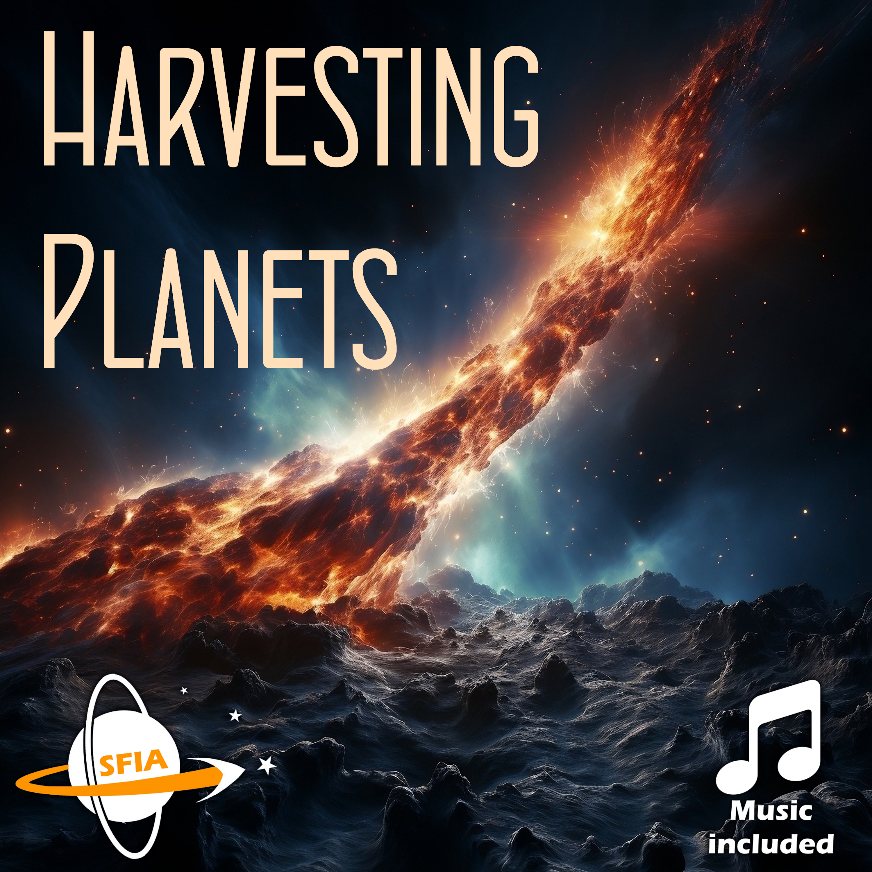 Harvesting Planets: Space Mining and the Future of Resource Extraction - podcast episode cover