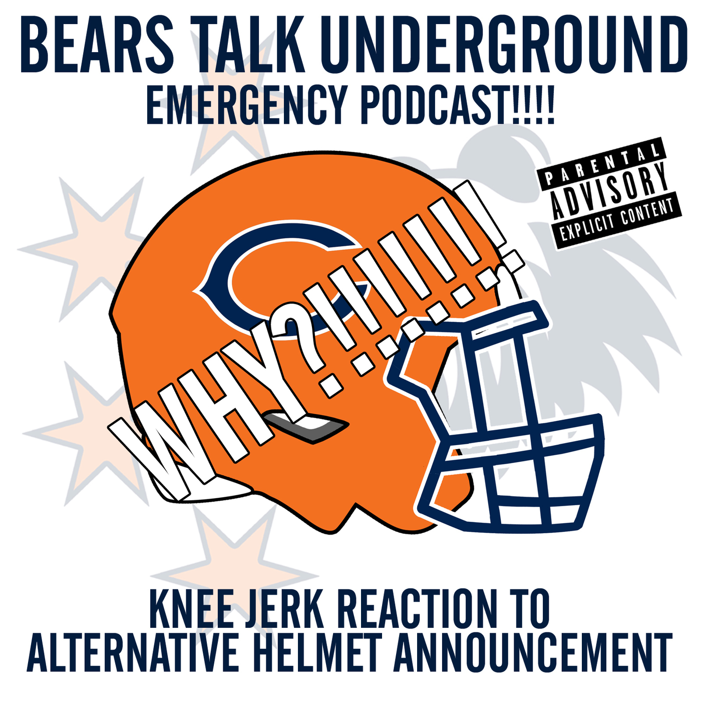Emergency Podcast - Knee Jerk Reaction to Bears Alternative Helmet Announcement episode artwork