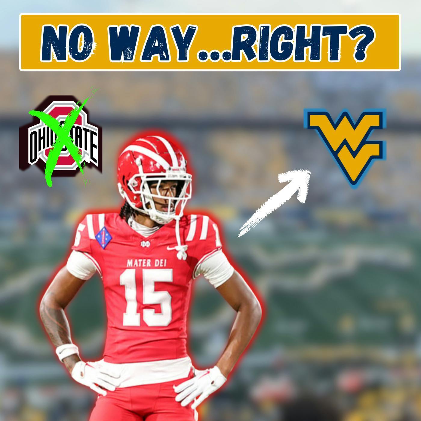 Could WVU Do the UNTHINKABLE & STEAL 5-Star Recruit from Ohio State?! episode artwork
