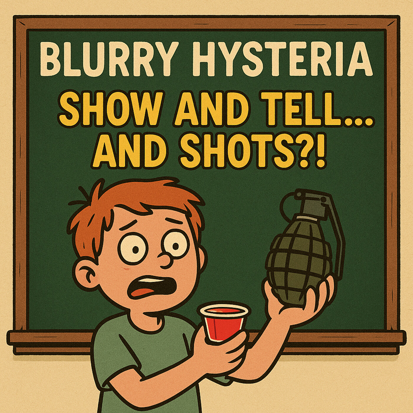 Blurry Hysteria: Show and Tell… and Shots?! | 432 Blurry Hysteria: Show and Tell… and Shots?! | 432