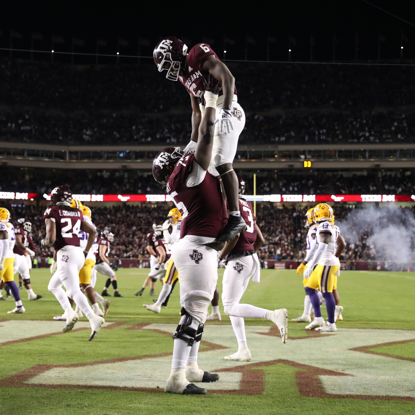Replay: A&M 38, LSU 23