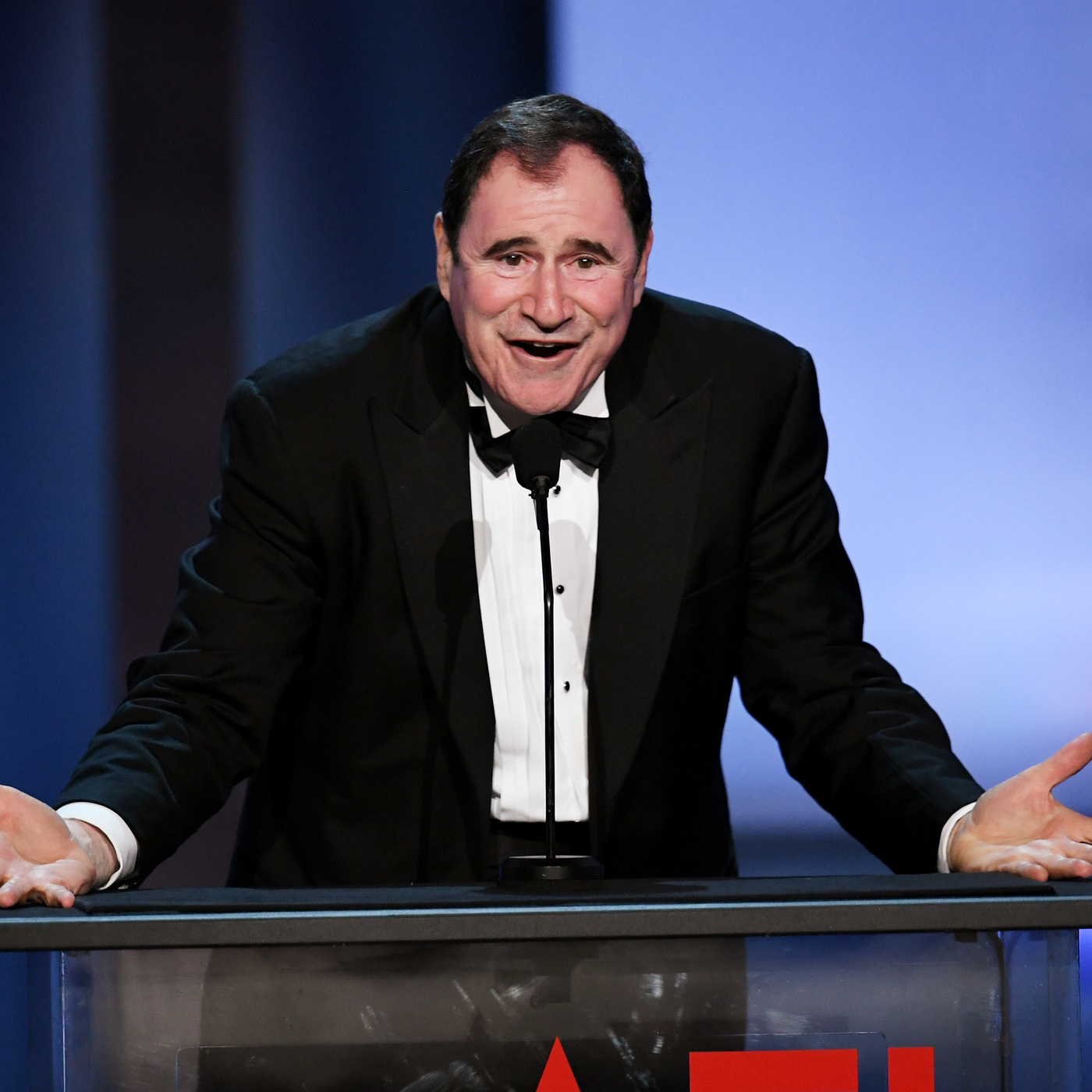 Legendary actor Richard Kind sits at our crowded table