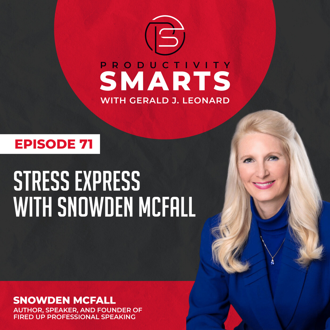 Productivity Smarts 071 - Stress Express with Snowden McFall