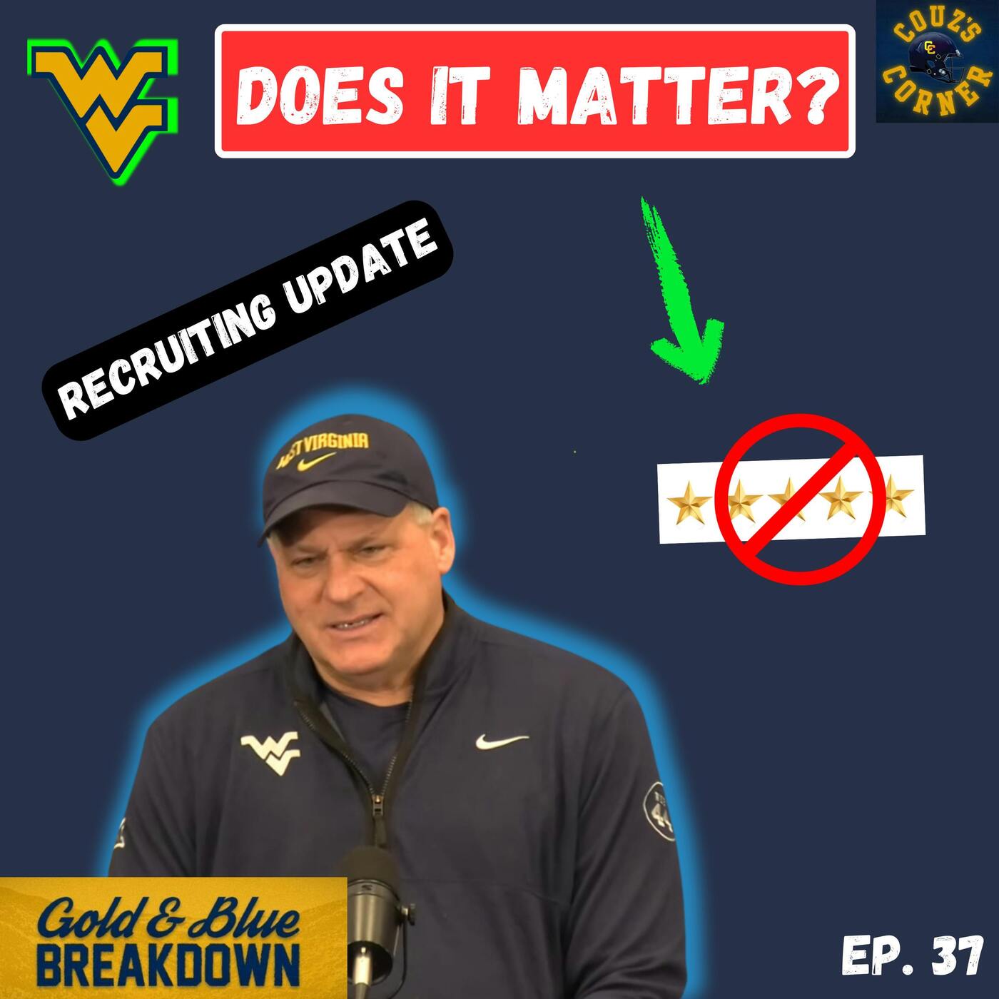 Do Star Ratings REALLY Matter at WVU? | Gold & Blue Breakdown Ep. 37 episode artwork