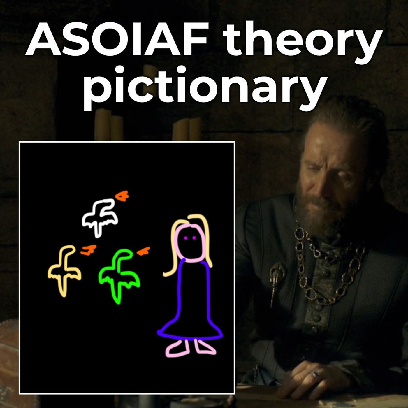 ASOIAF theory pictionary with Glidus! 🎨🎨