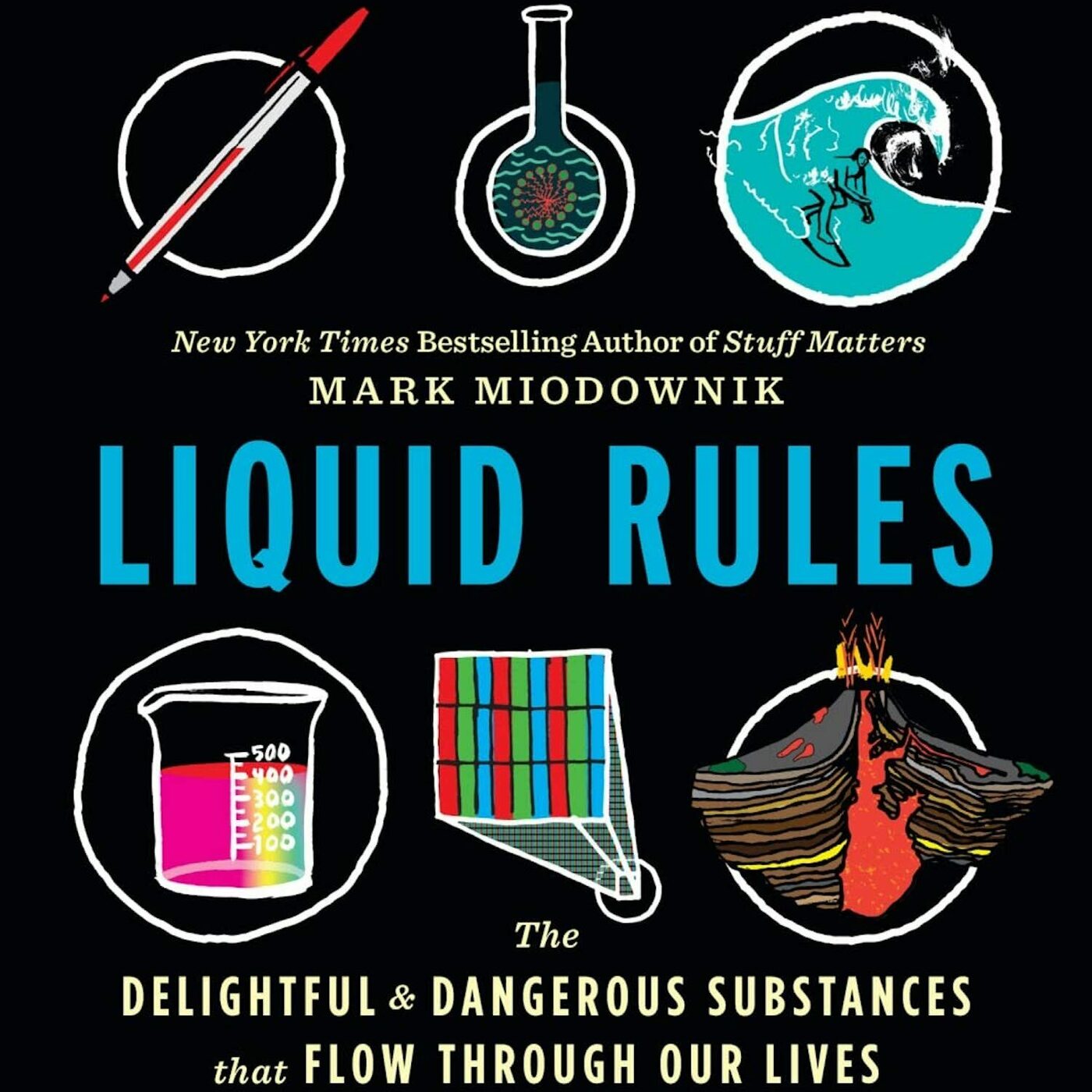 Ten life lessons from the book "Liquid Rules: The Delightful & Dangerous Substances That Flow Throughout Our Lives episode artwork