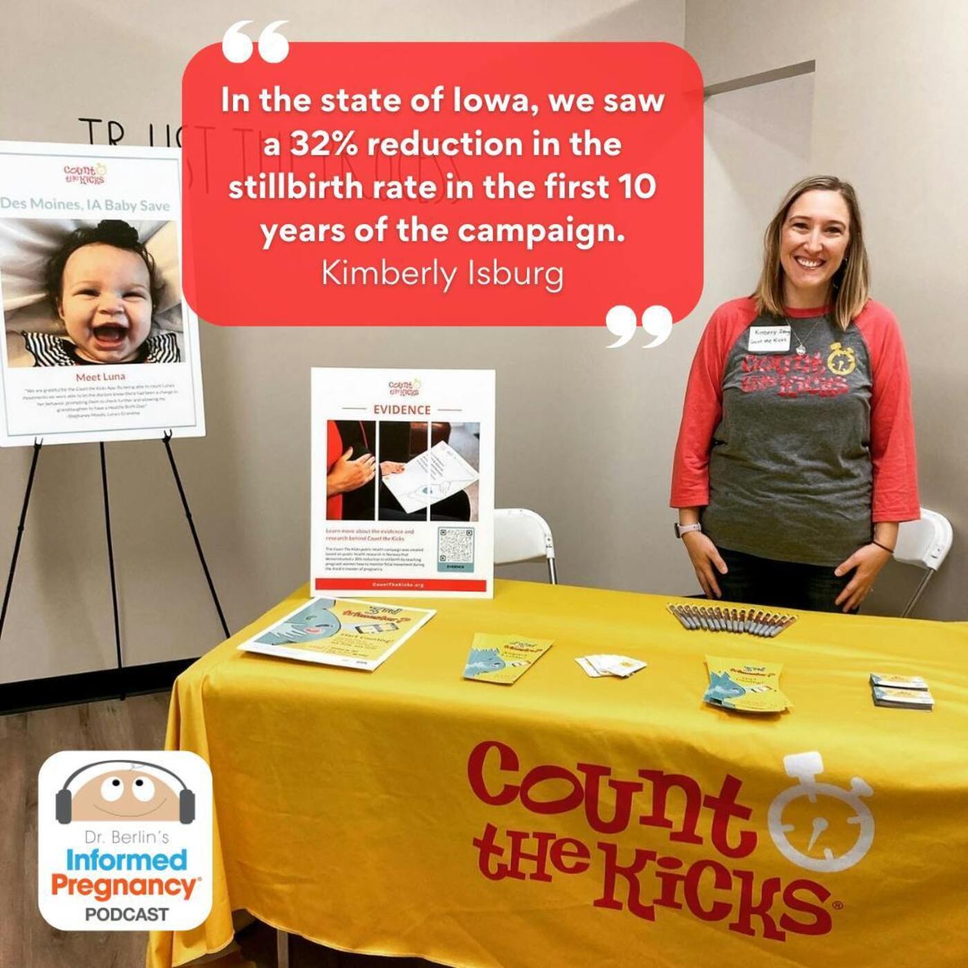 Ep. 406 Count the Kicks with Kimberly Isburg
