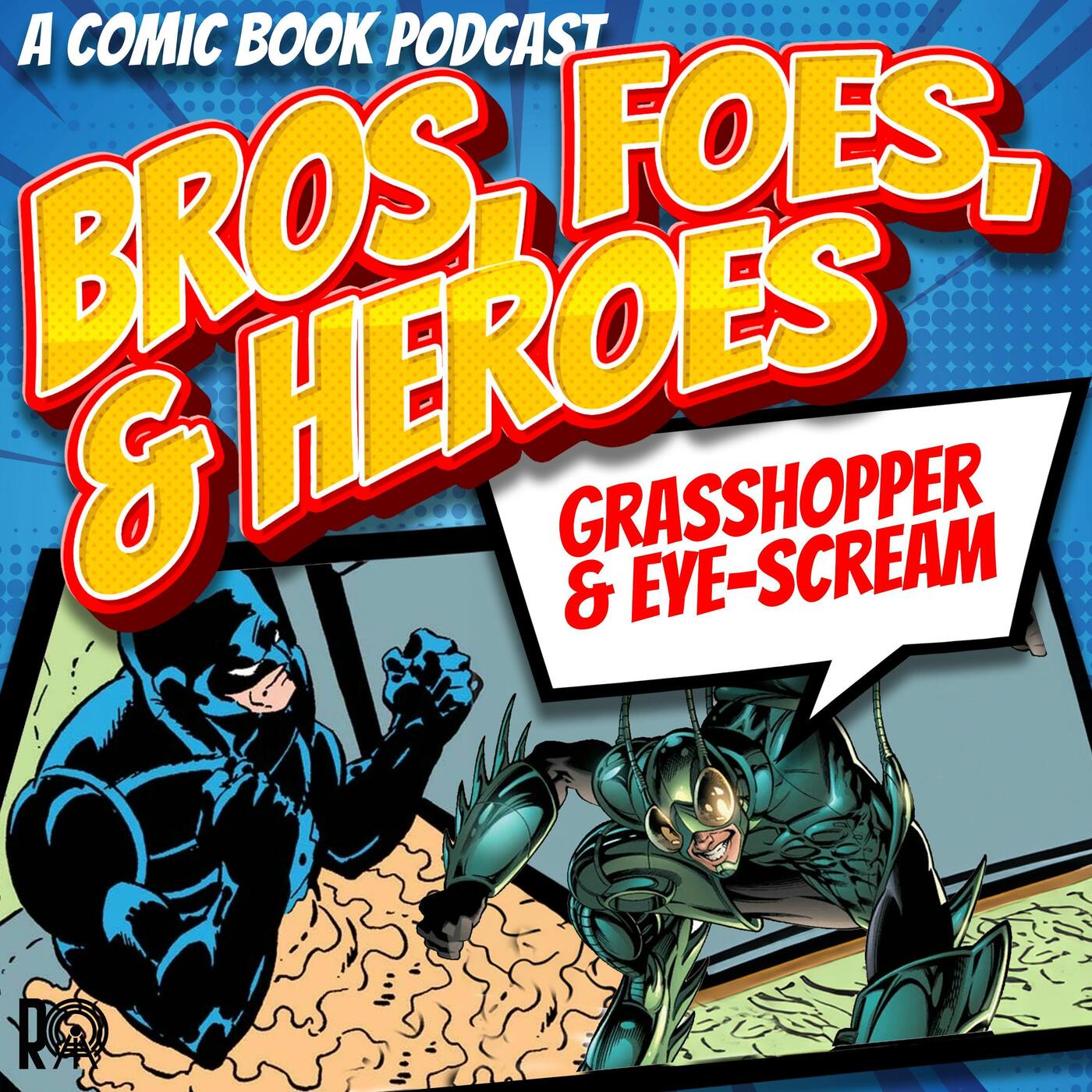 Grasshopper and Eye-Scream episode artwork