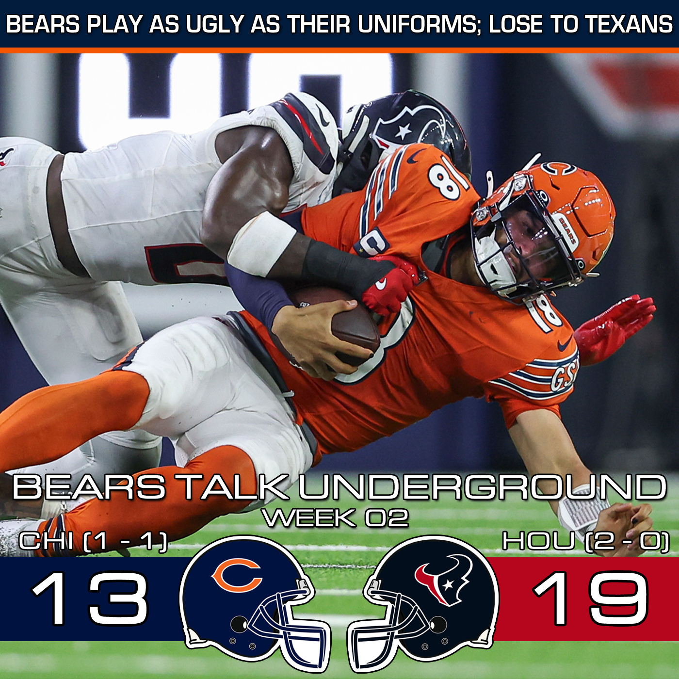 Week Two Review - Bears Defense Can Only Do So Much episode artwork