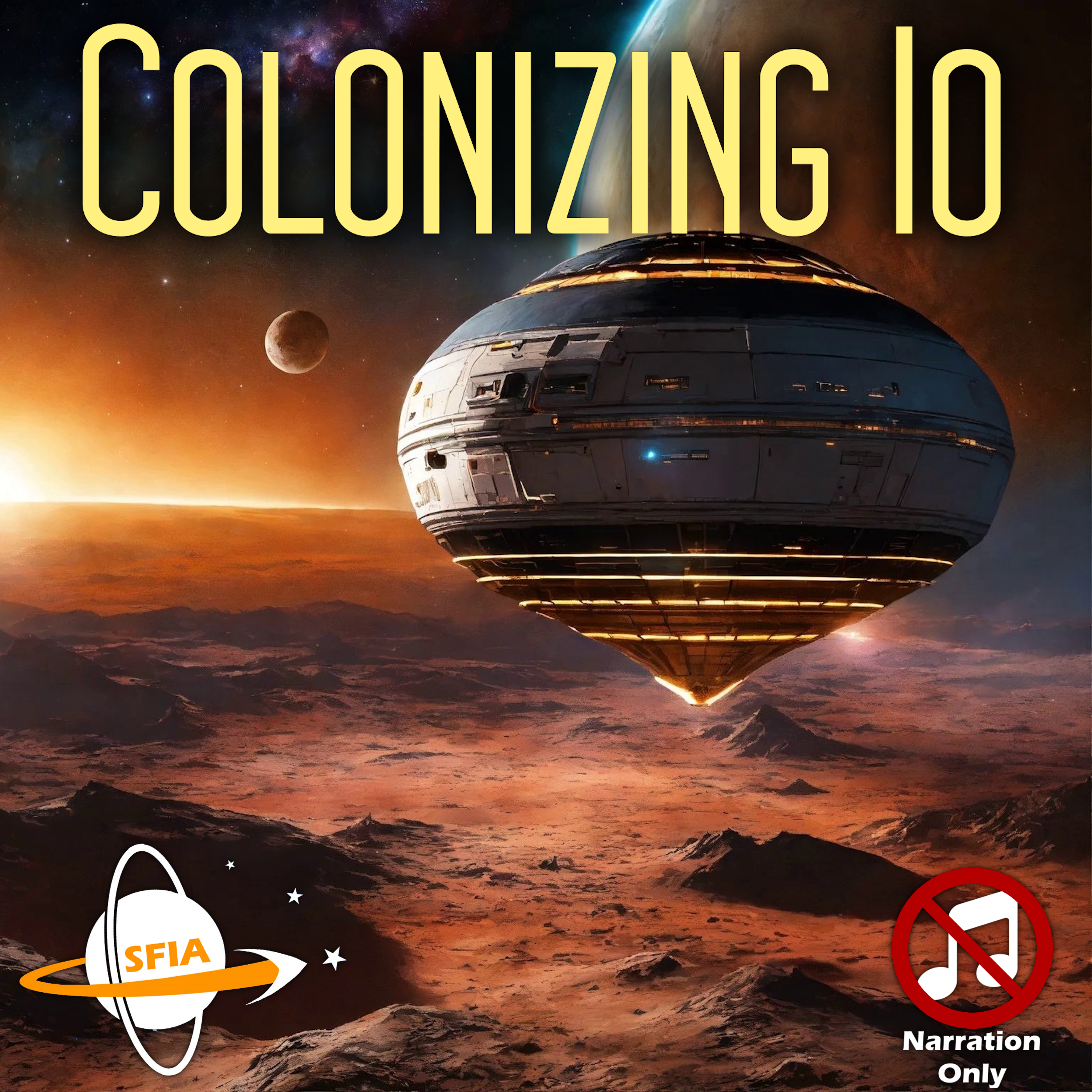 Colonizing Io (Narration Only) - podcast episode cover