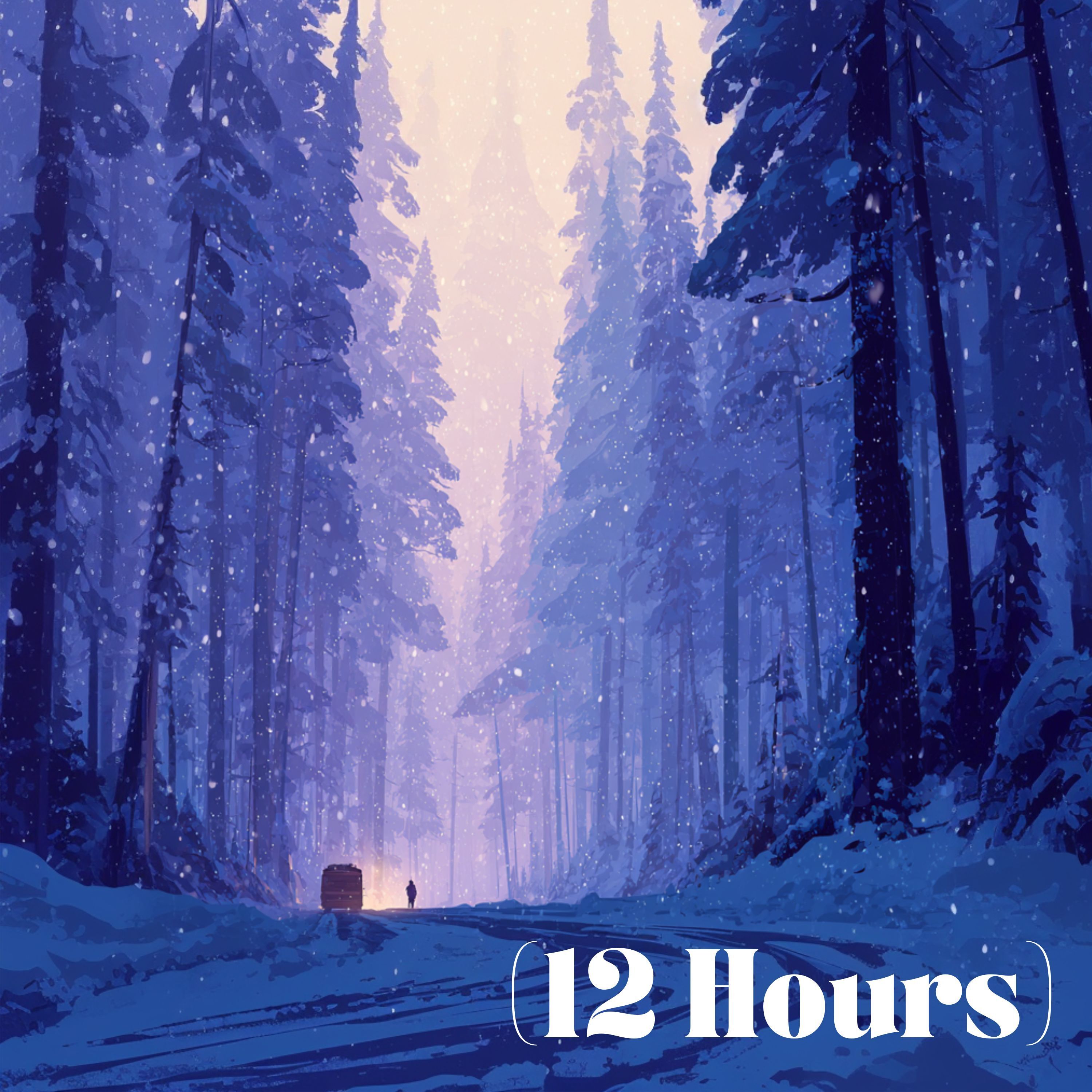 Snow, Ice, Rain, Wind & Thunder Blanket the Forest | Sleep Sound (12 Hours)