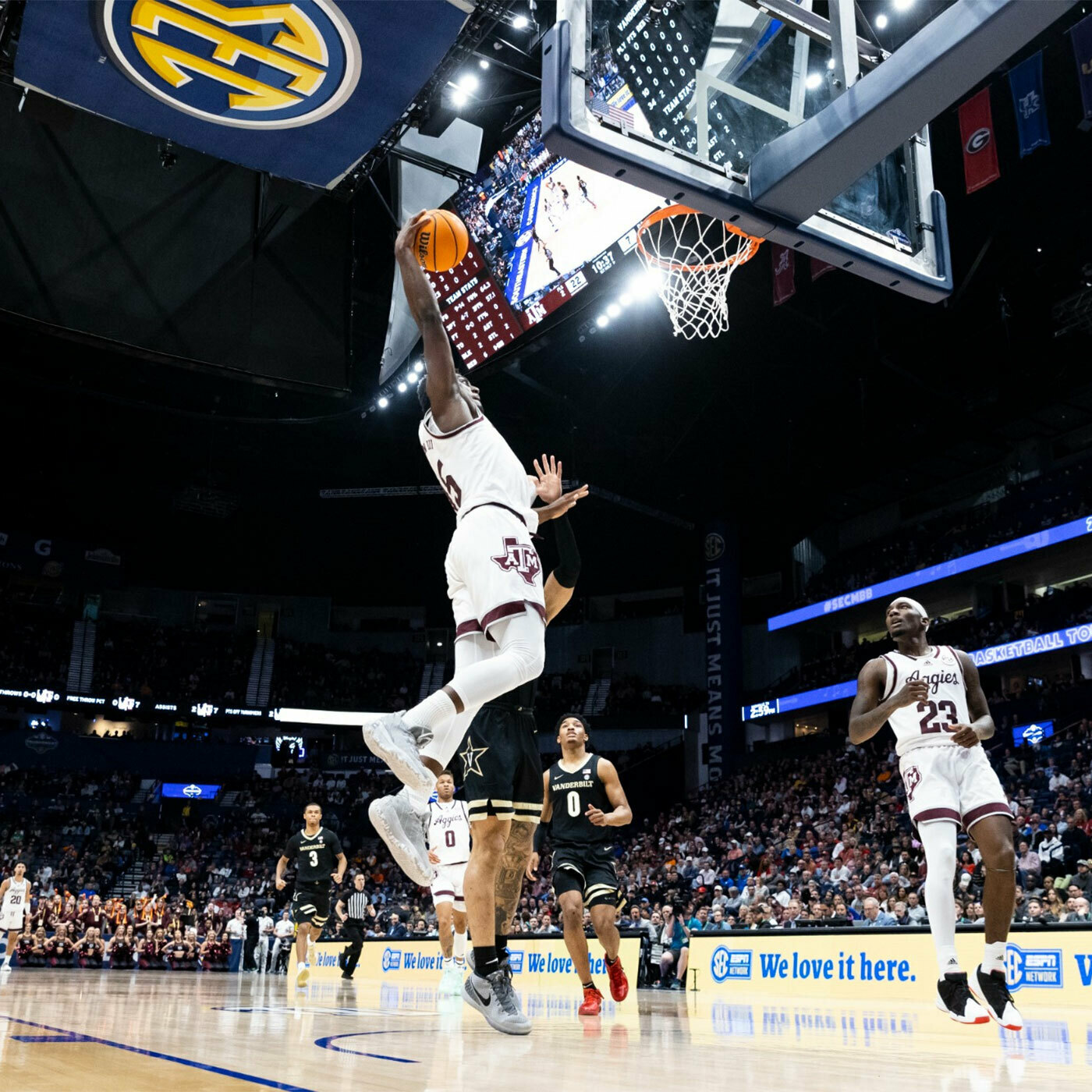 Aggies in 60: MBB SEC Tourney Win over Vandy