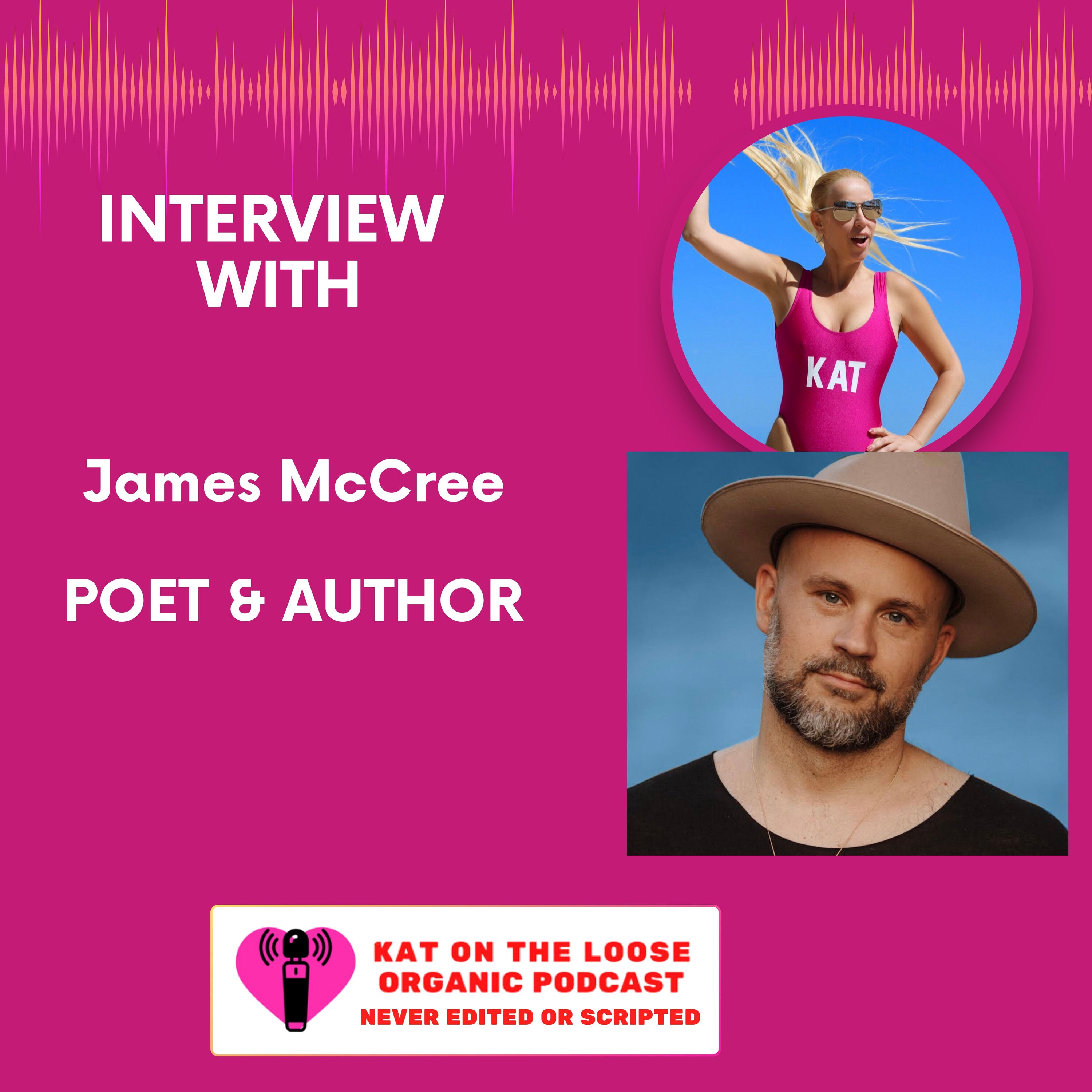 WORDS ARE VIBRATION with Poet & Author James McCrae