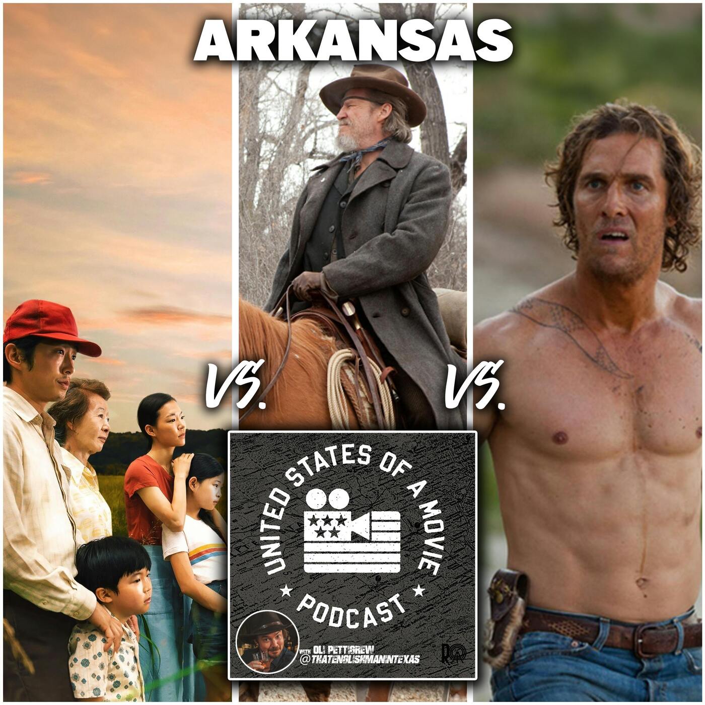 Arkansas: Minari vs True Grit (2010) vs Mud episode artwork