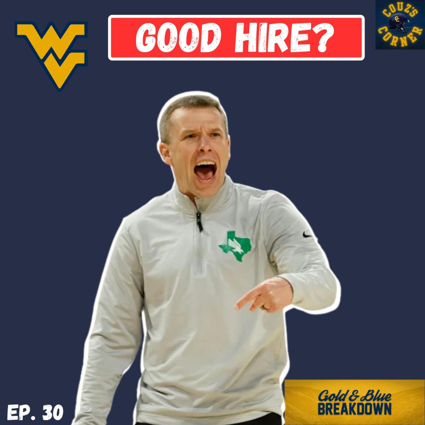 Reaction to NEW WVU Basketball Coach | Gold & Blue Breakdown Ep. 30 episode artwork