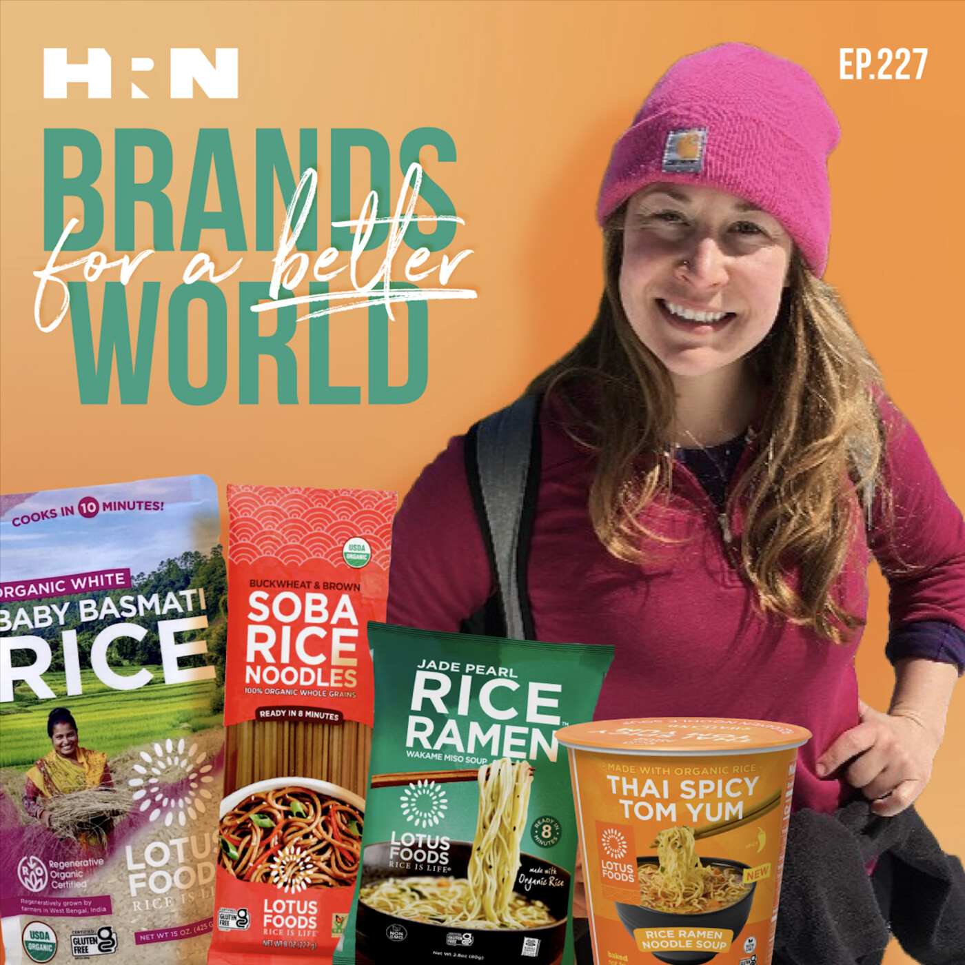 More Nutrition, Less Methane with Claire Loudis of Lotus Foods episode artwork
