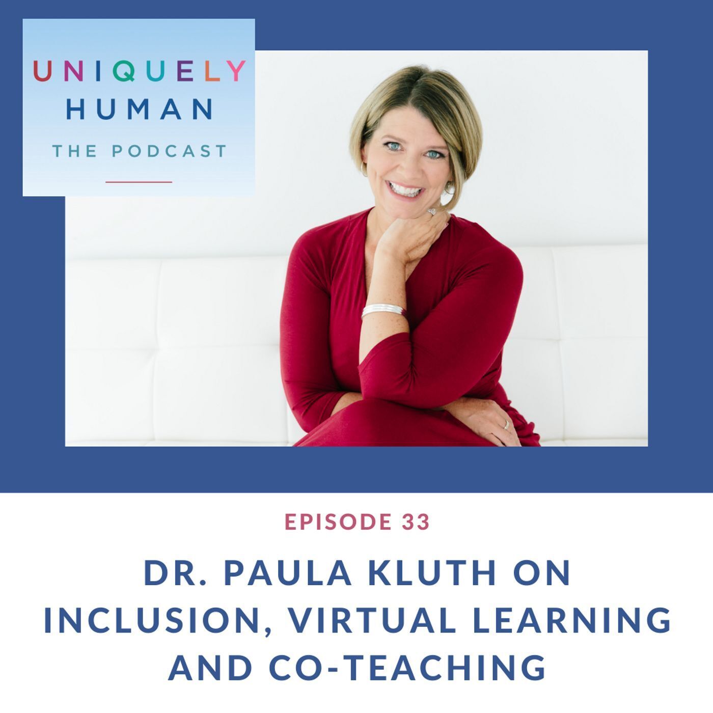 Dr. Paula Kluth on Inclusion, Virtual Learning and Co-teaching - podcast episode cover