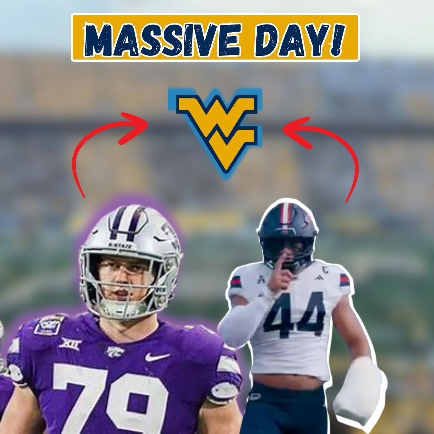 MASSIVE Day in Transfer Portal for WVU Football | WVU Women's Basketball vs. Texas Tech Postgame episode artwork