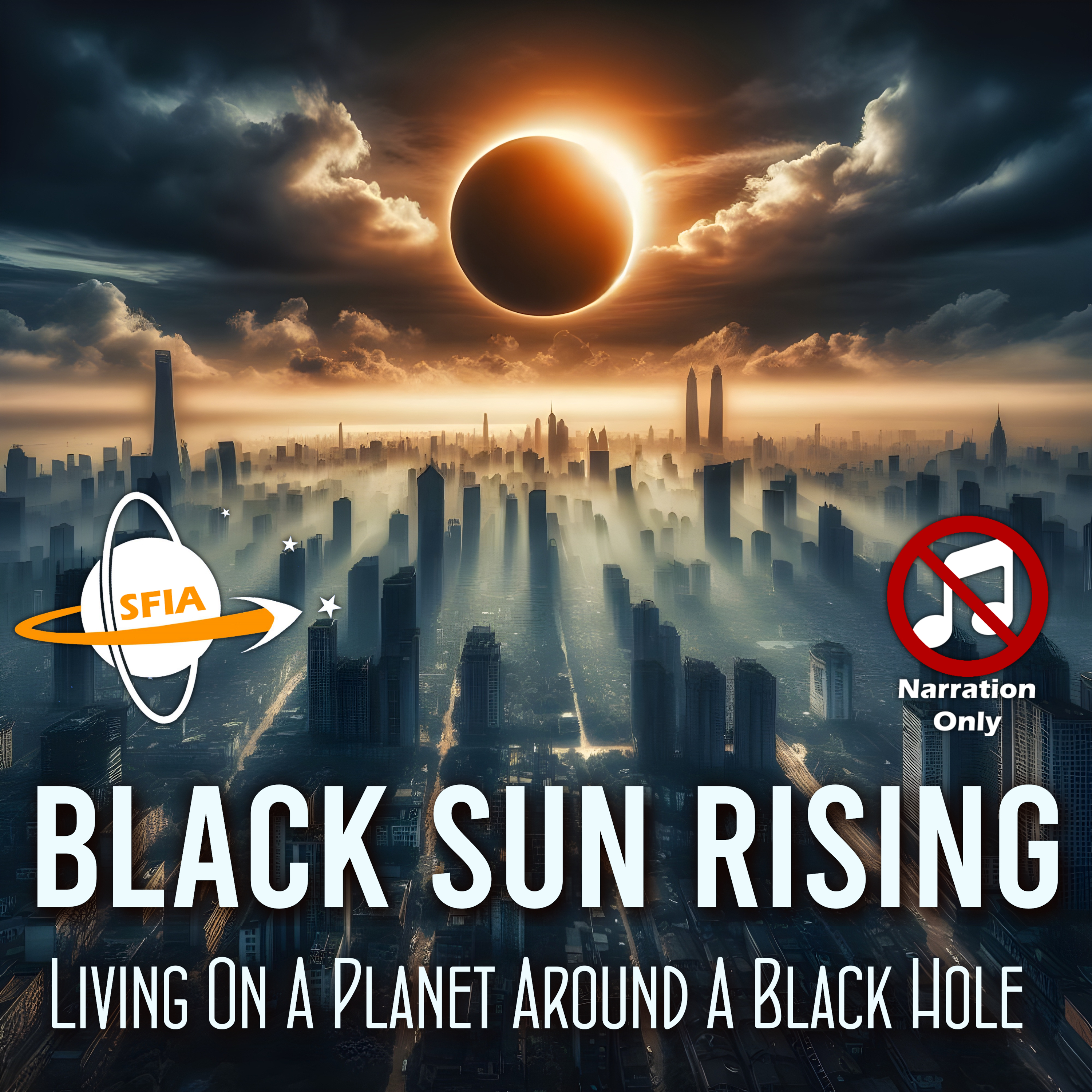 Black Sun Rising: Living On A Planet Around A Black Hole (Narration Only) - podcast episode cover