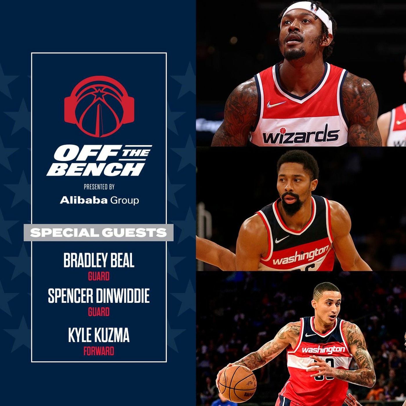 Episode 1: Bradley Beal, Spencer Dinwiddie and Kyle Kuzma episode artwork