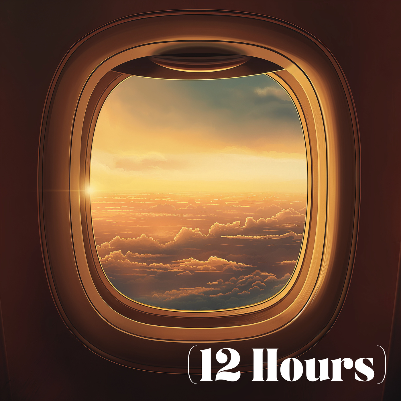 Deep Brown Airplane Cabin Noise | Sleep Sound (12 Hours)