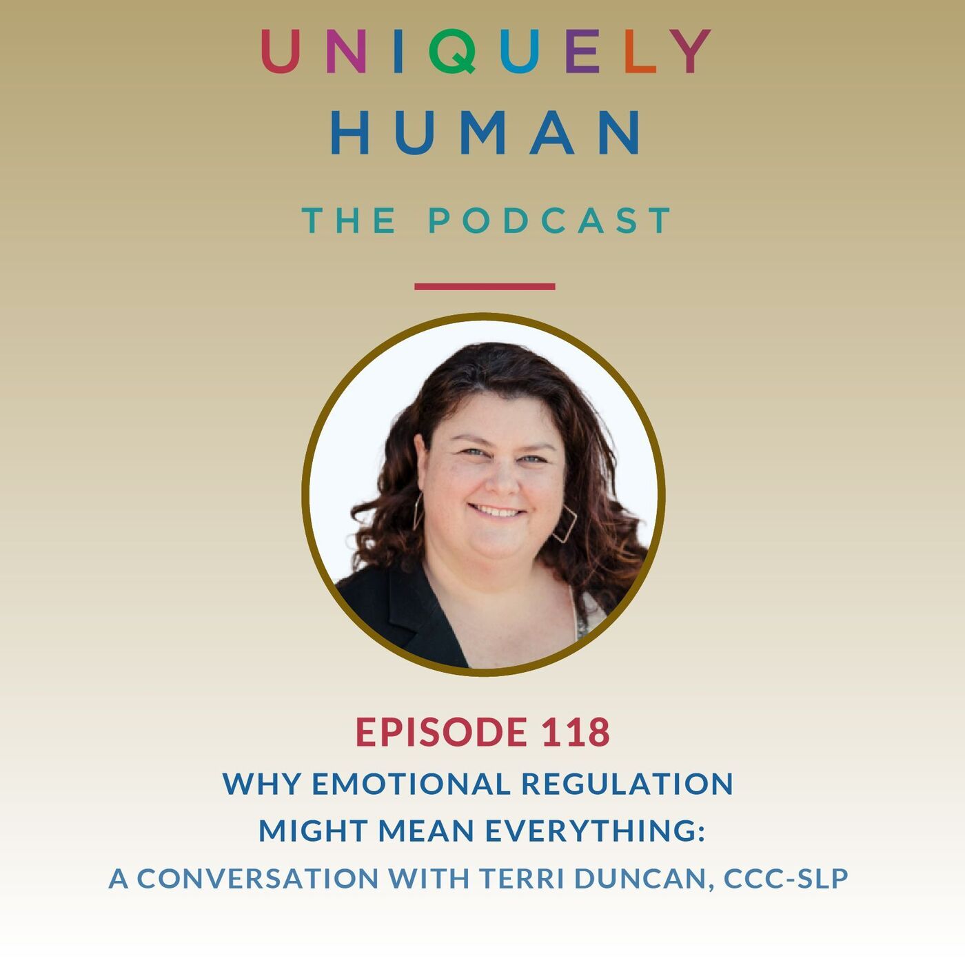 Why Emotional Regulation Might Mean Everything, with Terri Duncan, CCC-SLP - podcast episode cover