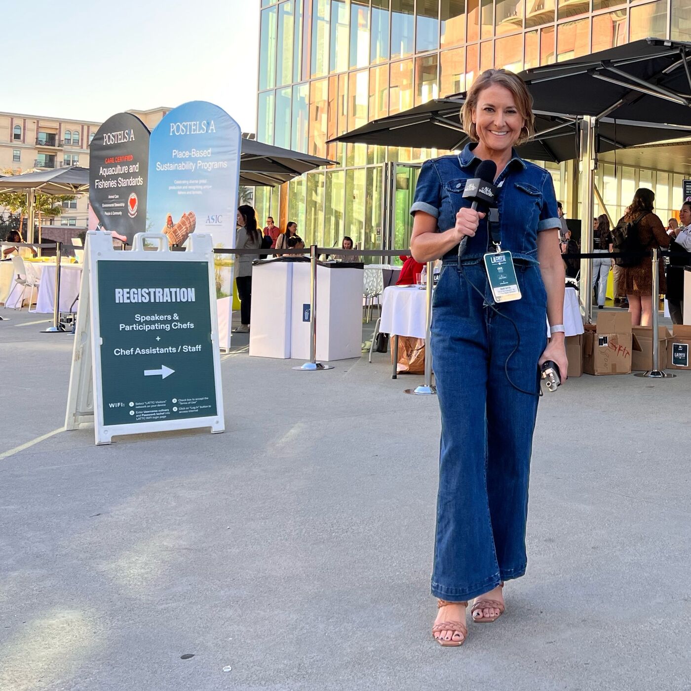 “On the Road” at the LA Chef Conference 2023; Courtney Storer, The Bear; Matthew Kang, Eater LA