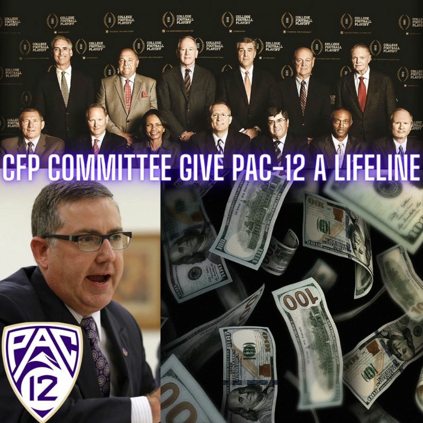 The Monty Show LIVE: The PAC 12 Gets A Life Line From The College Football Playoff! episode artwork