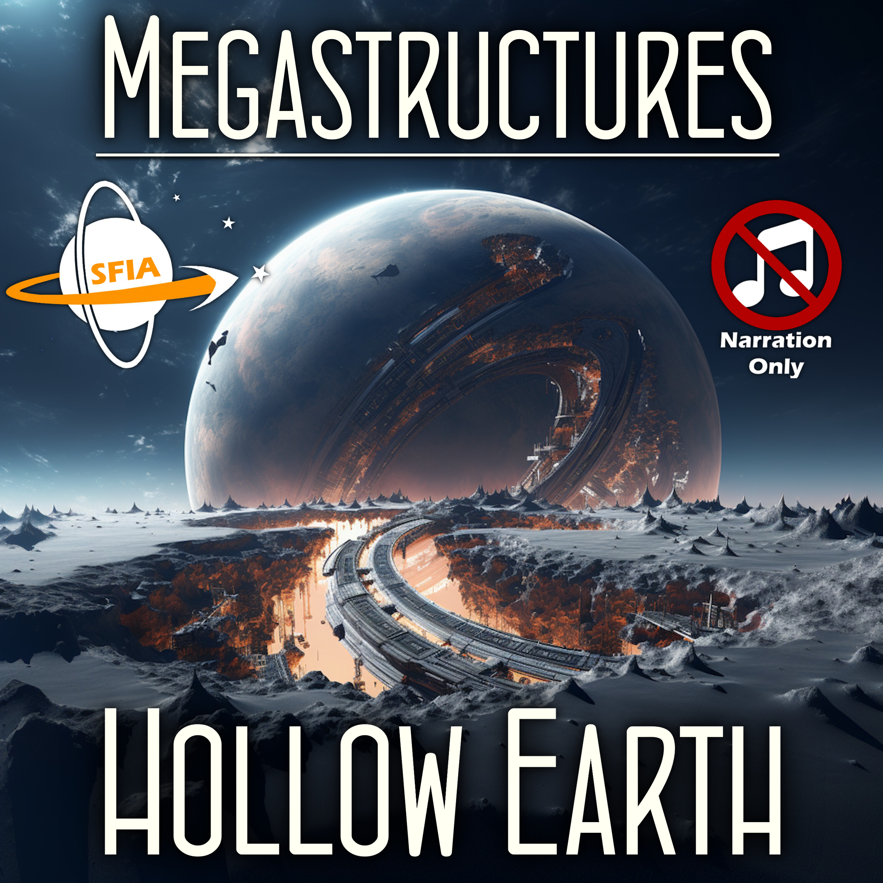 Megastructures: Hollow Earth (Narration Only) - podcast episode cover