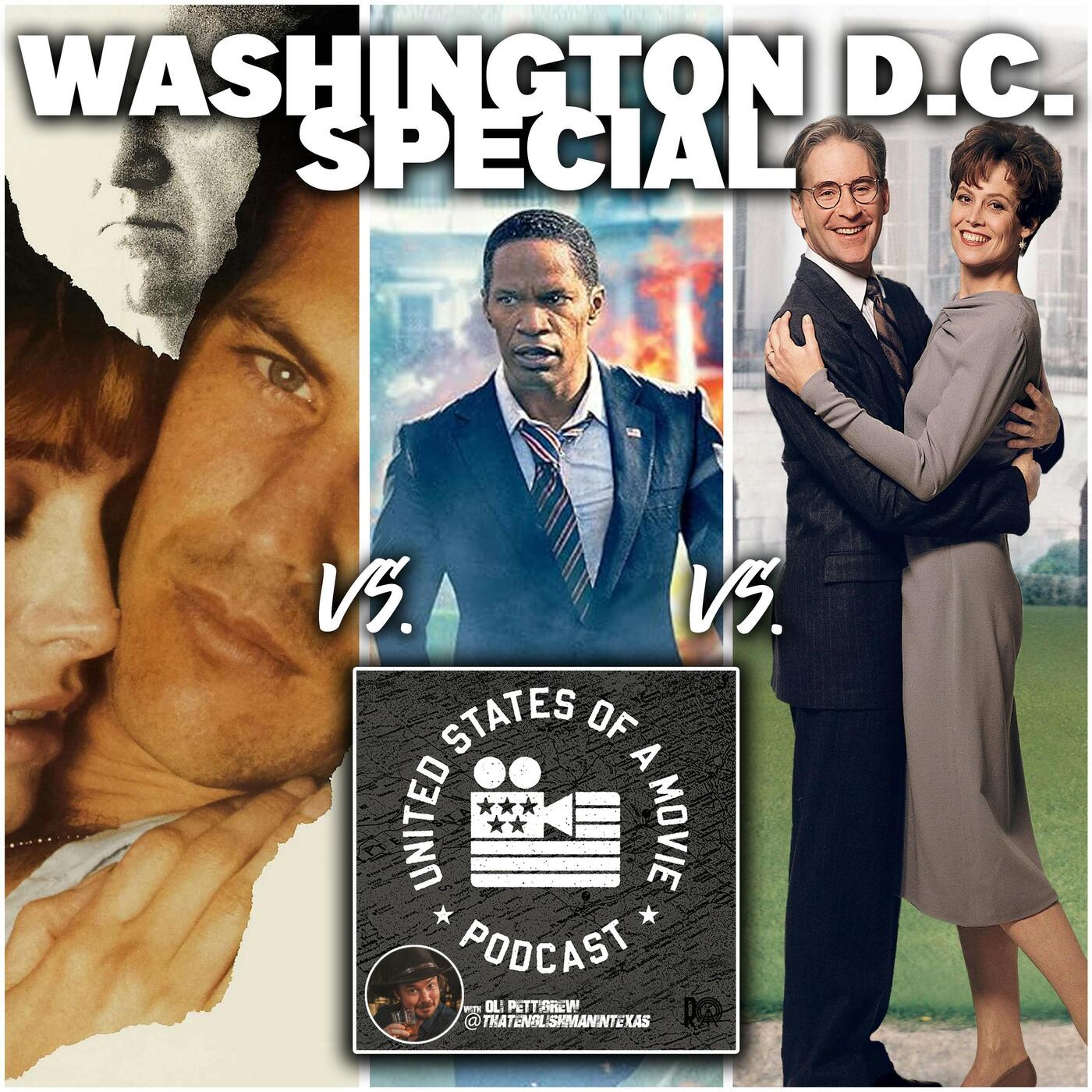 Washington DC Special:- No Way Out vs Dave vs White House Down episode artwork