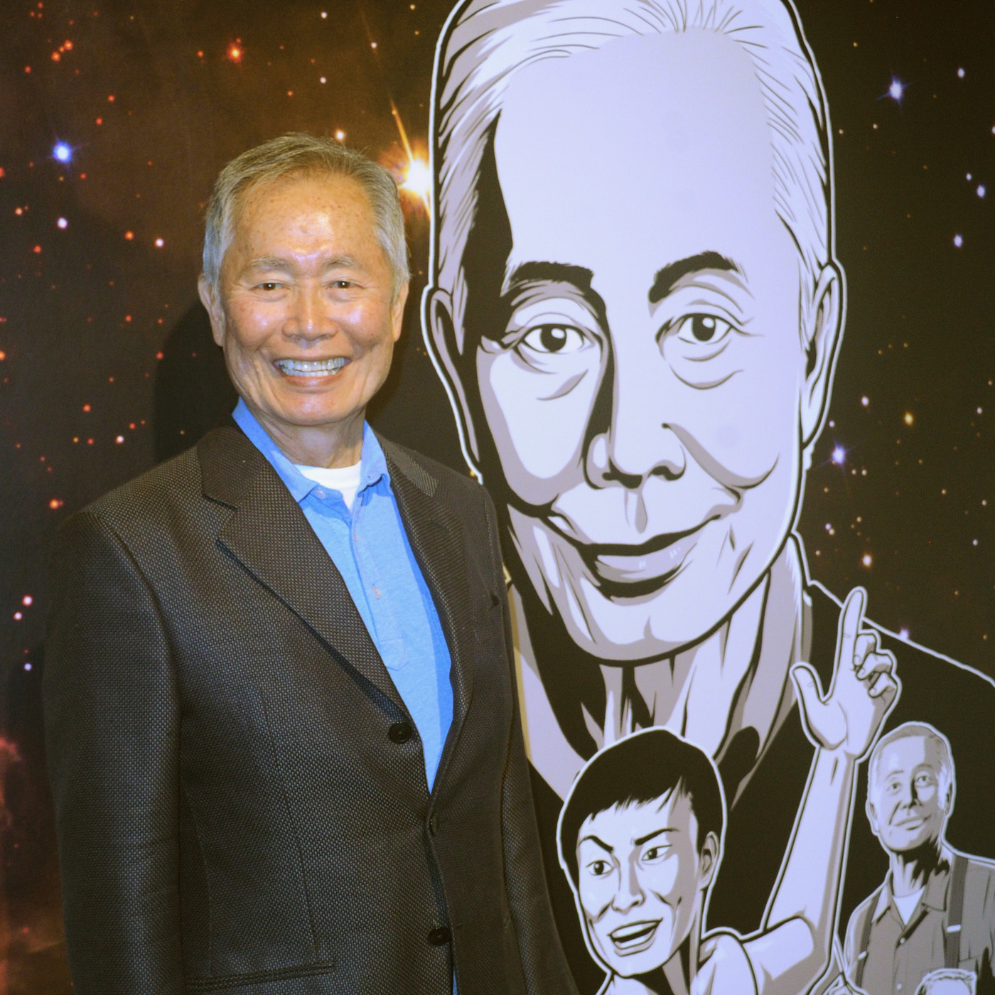 George Takei won't censor himself or take the politics out of sci-fi episode artwork