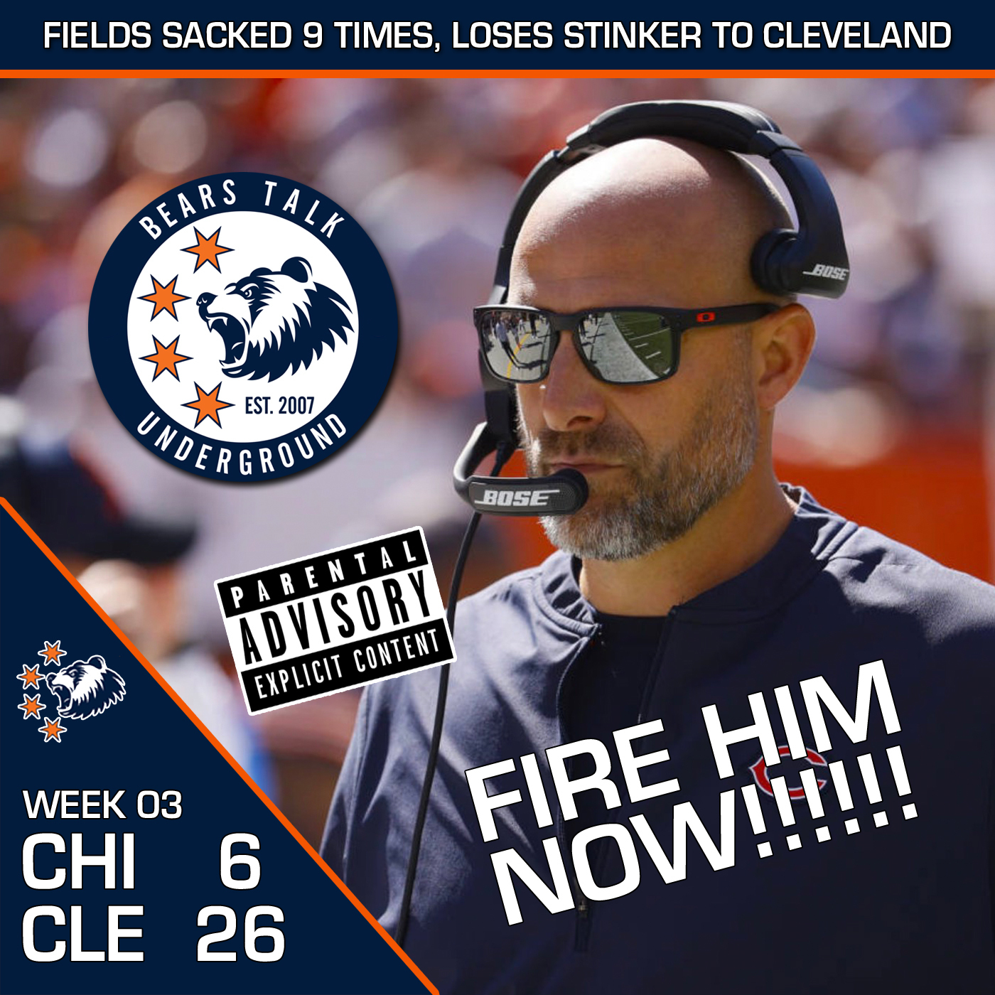 Week Three Review - Offense Stays in Chicago, Bears Lose in Cleveland episode artwork