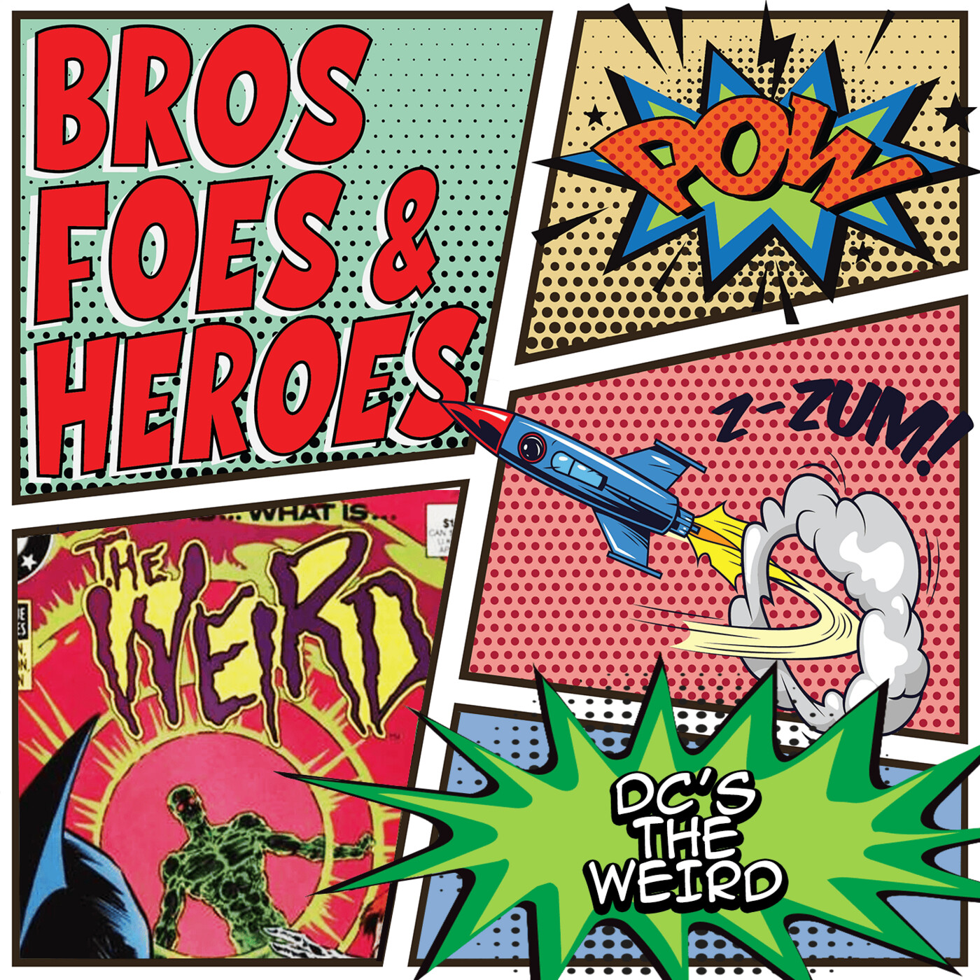 DC Comic's The Weird episode artwork