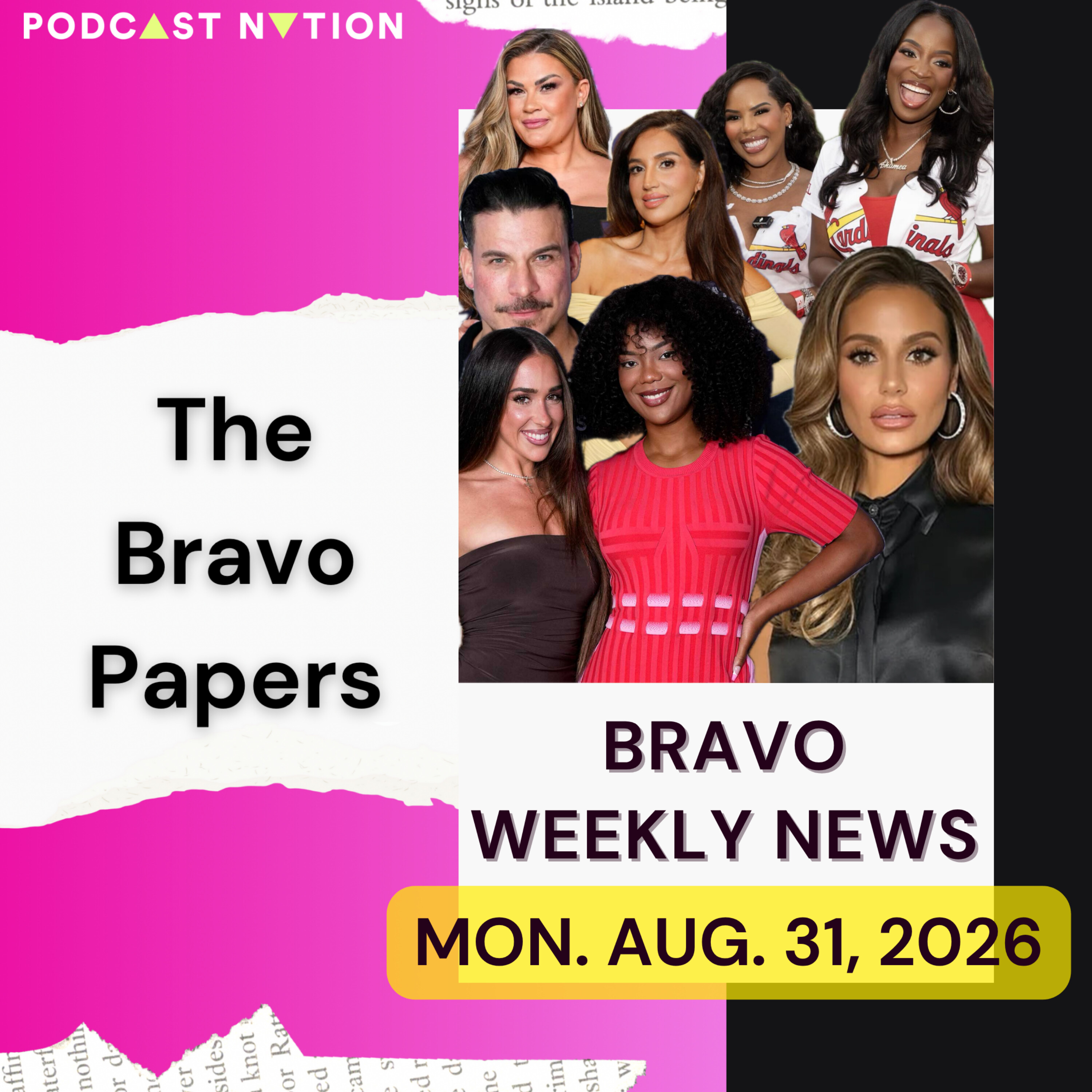 🗞️ Bravo Weekly News: Monday, August 31, 2026 -- SOUTHERN HOSPITALITY, NEXT GEN NYC, RHOA, RHOBH, THE VALLEY, SOUTHERN CHARM, RHONY, RHOSLC episode artwork