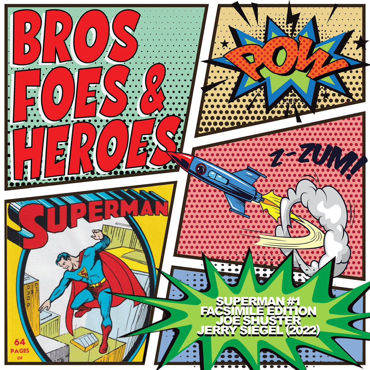 The Complete Story of the Daring Exploits of the One and Only SUPERMAN (SUPERMAN #1 FACSIMILE EDITION REPRINT OF THE FIRST ISSUE 2022 DC COMICS) episode artwork