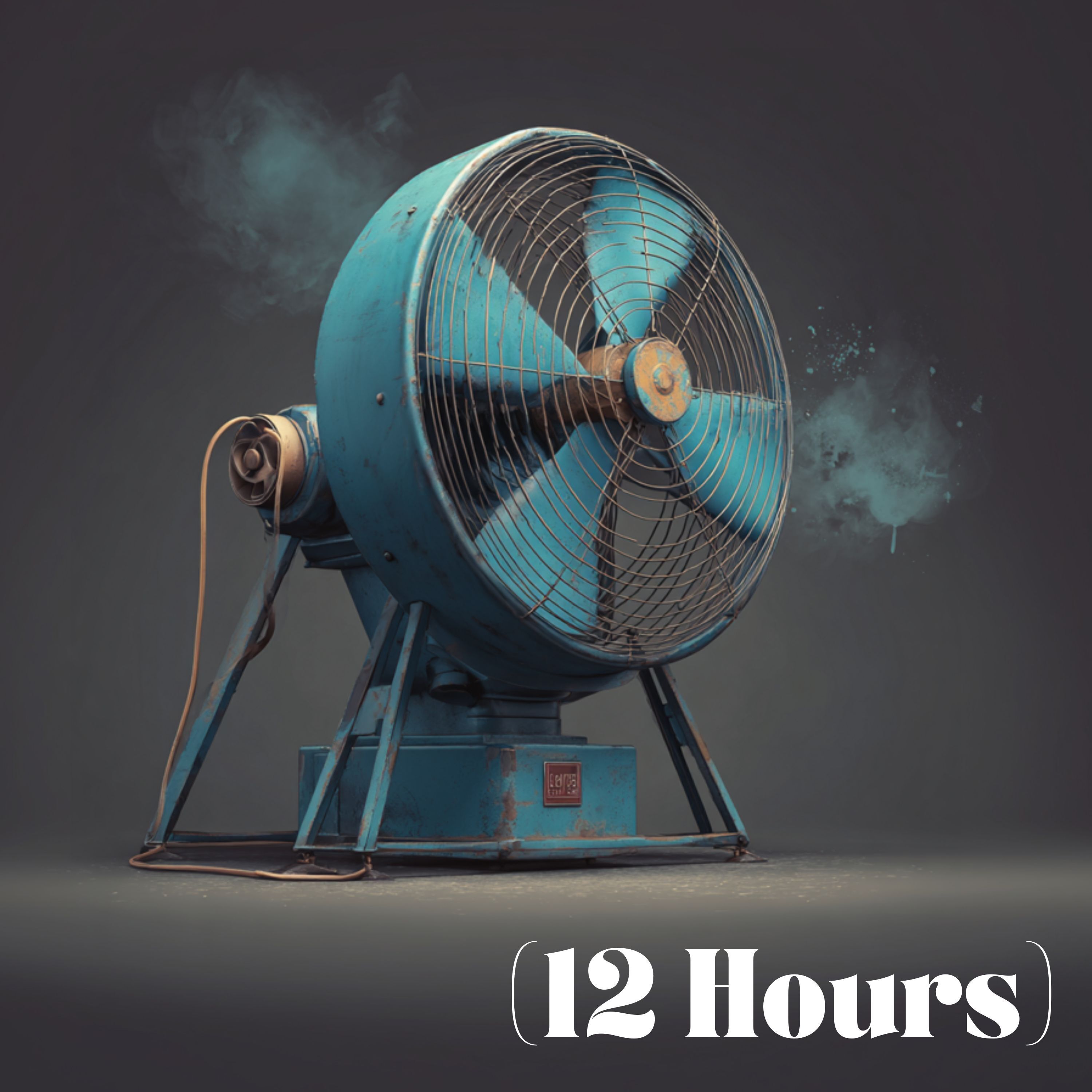 Industrial Fan Running on Low Setting | Sleep Sound (12 Hours)